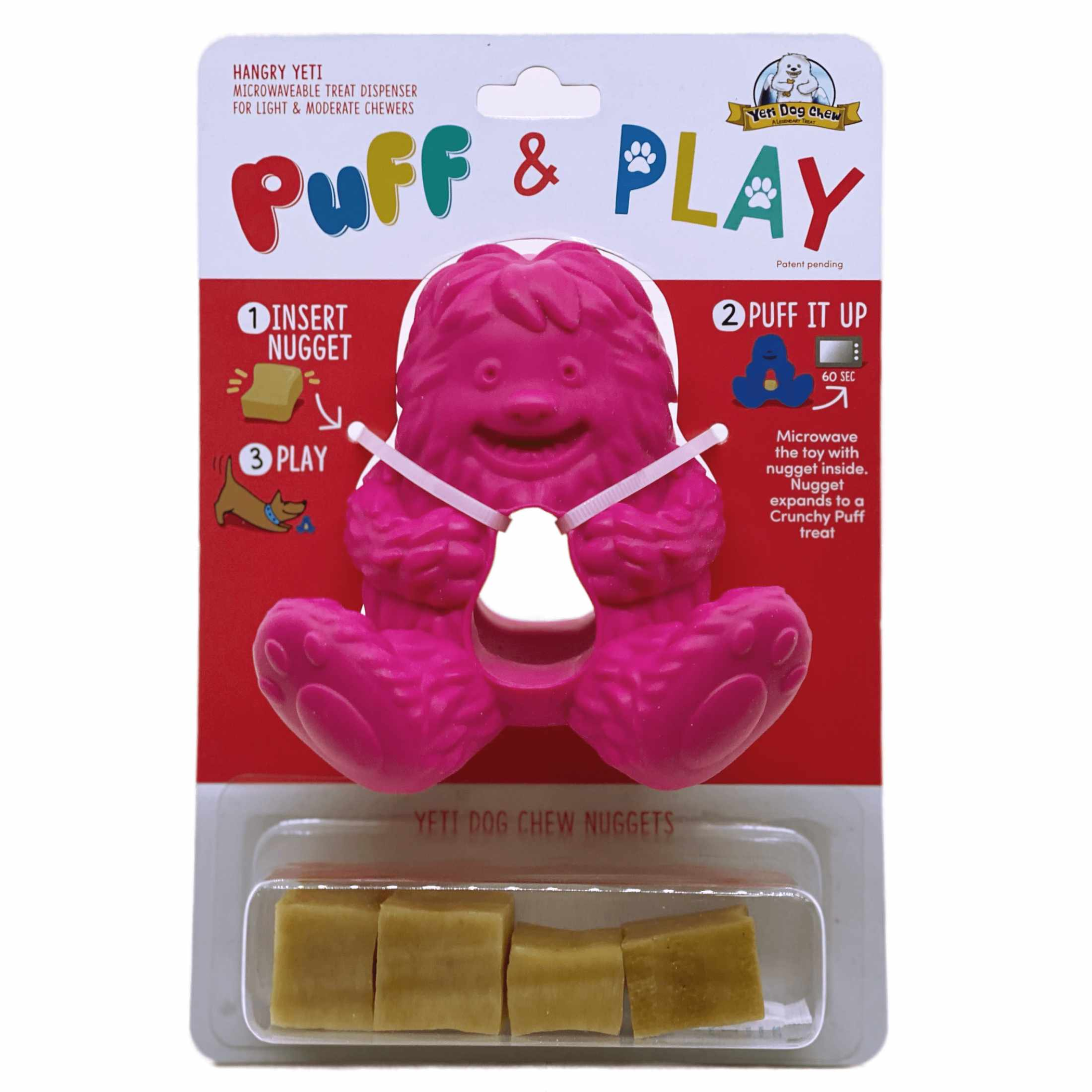 Yeti Dog Chew Puff & Play Hangry Yak Image 1