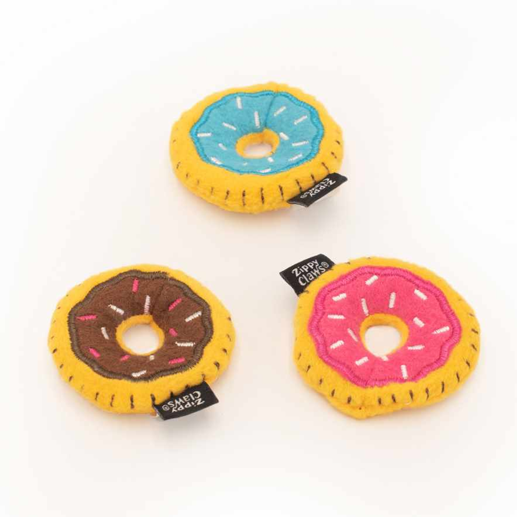 ZippyClaws Mini Donutz 3-Pack Image 1