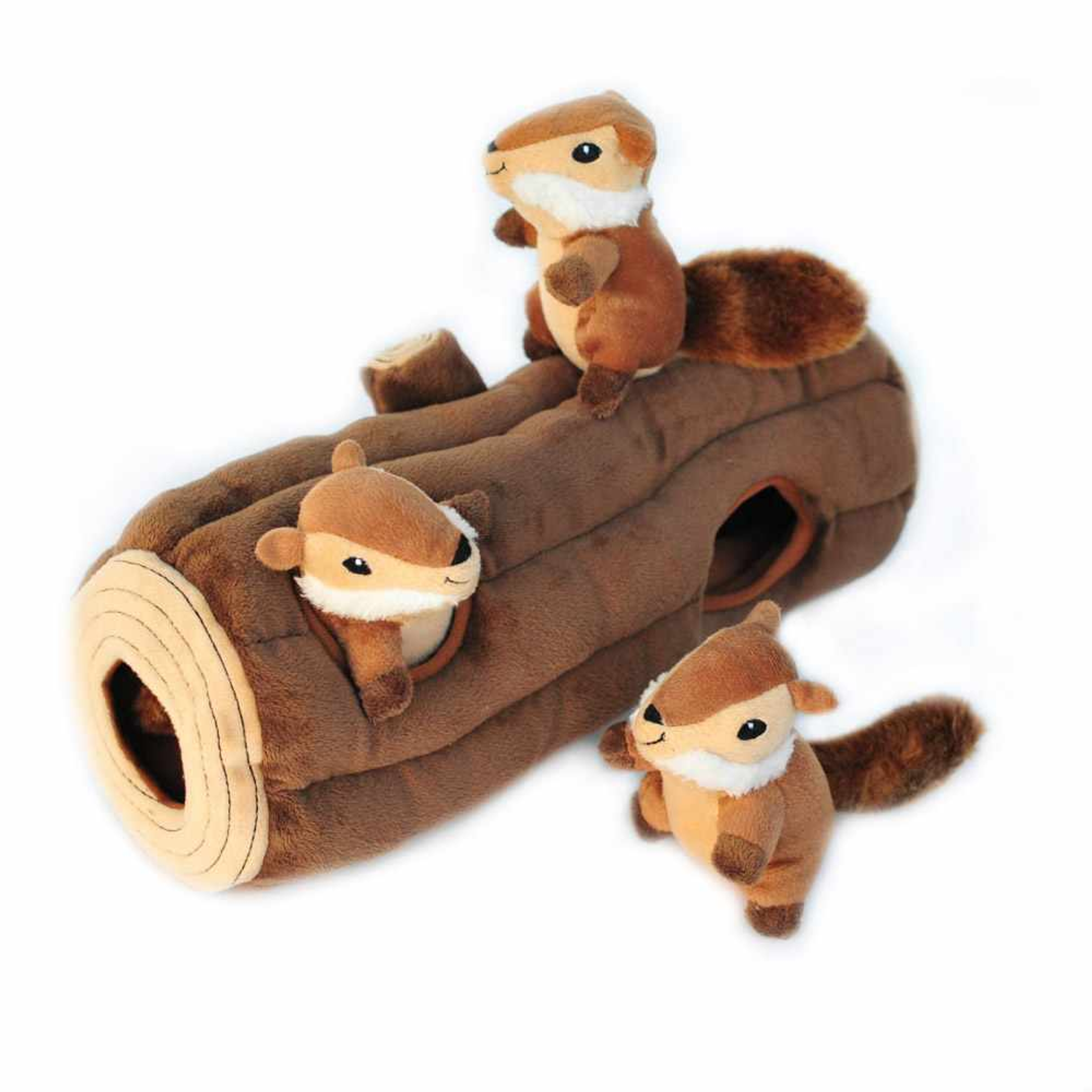 ZippyPaws Burrow Log Image 1