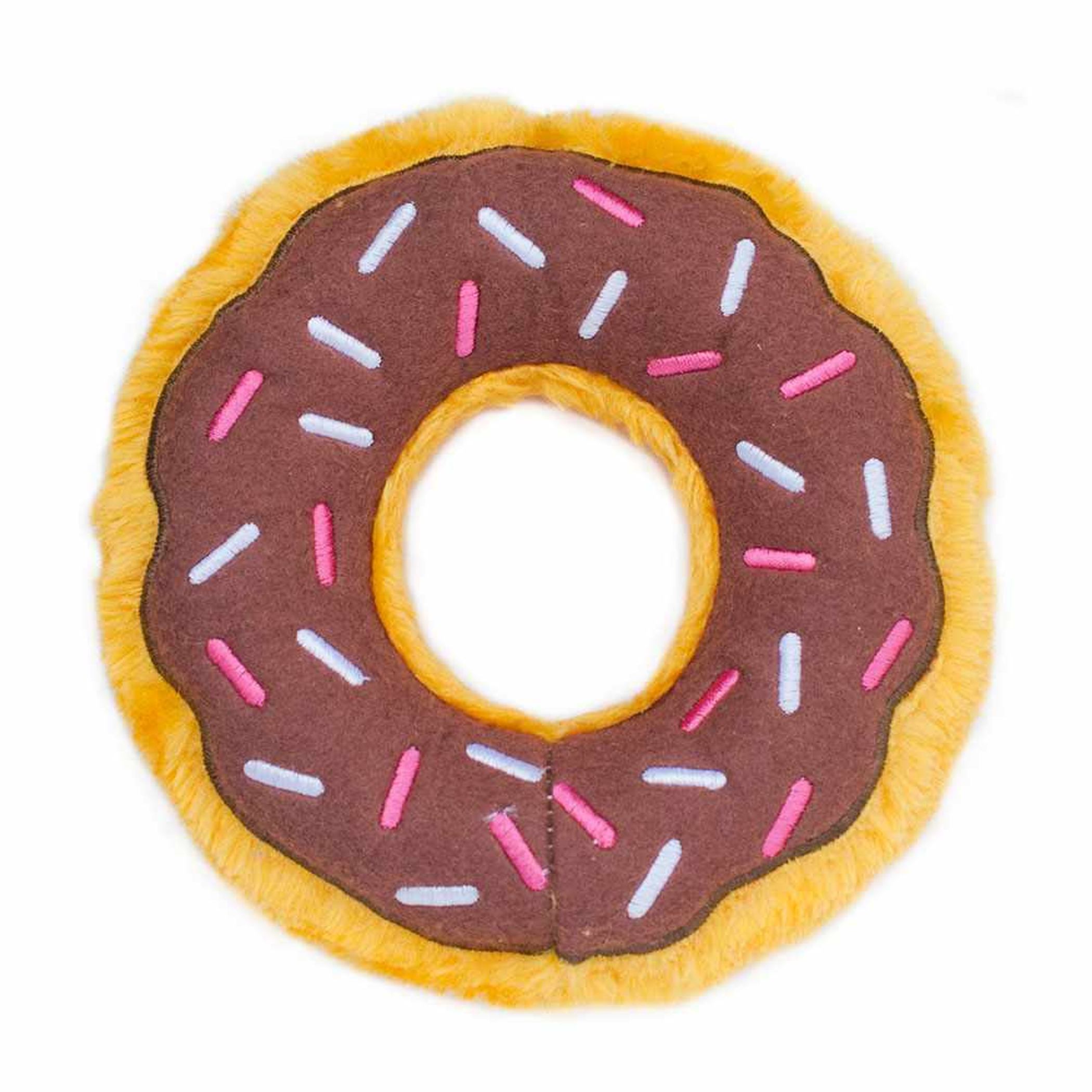 ZippyPaws Donutz Chocolate Image 1