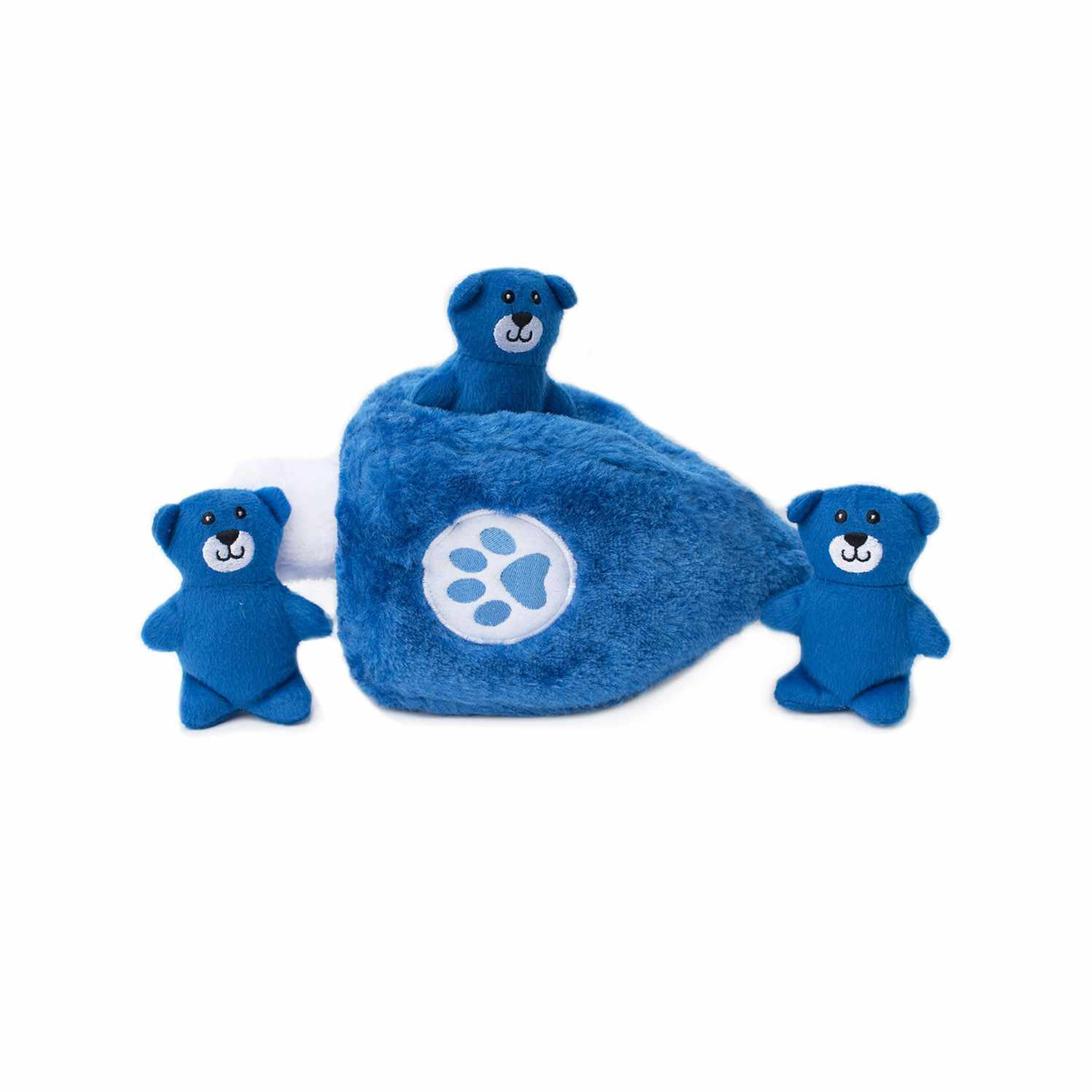 ZippyPaws Hanukkah Burrow Dreidel Plush Dog Toy Image 1