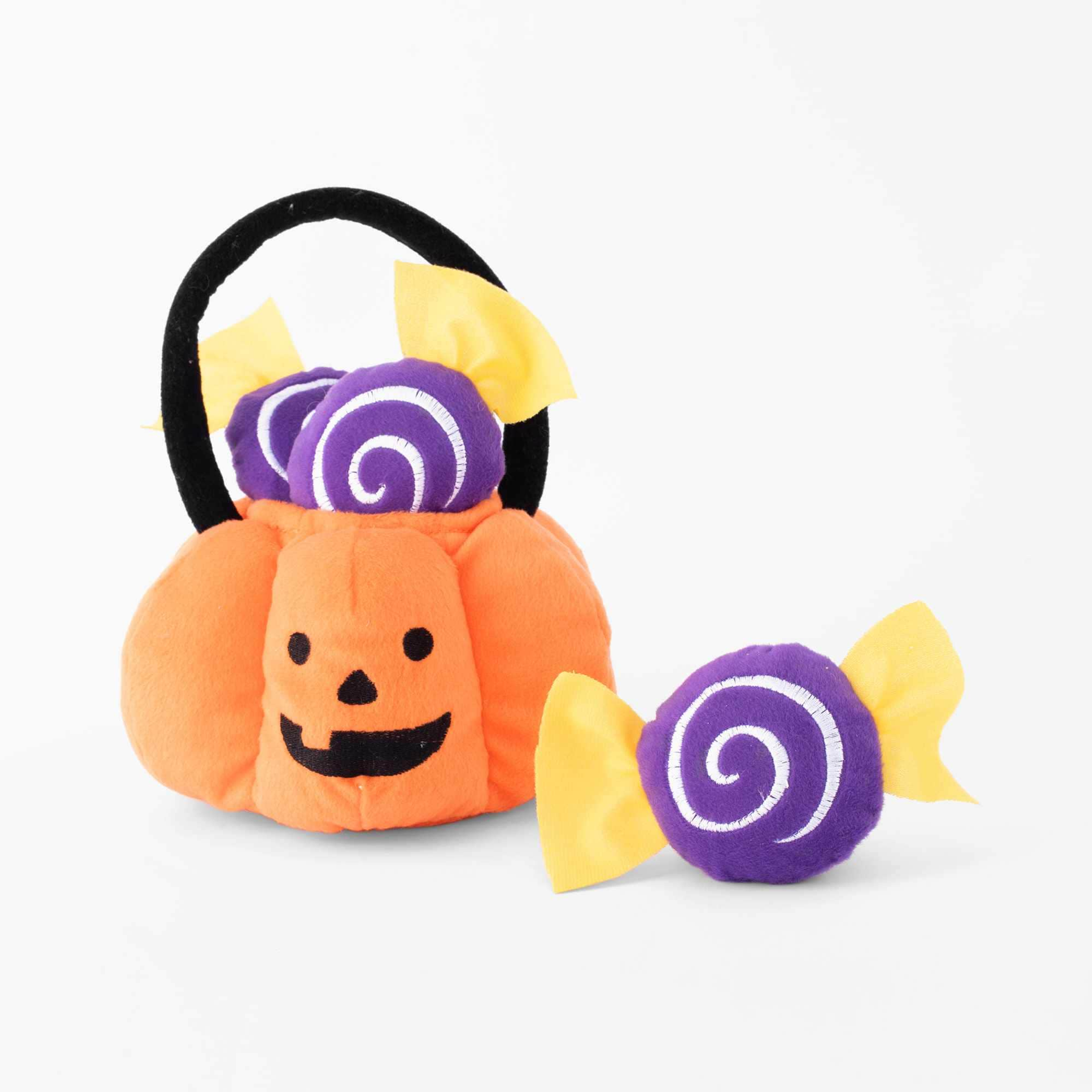 ZippyPaws Zippy Burrow Trick-or-Treat Basket Image 1