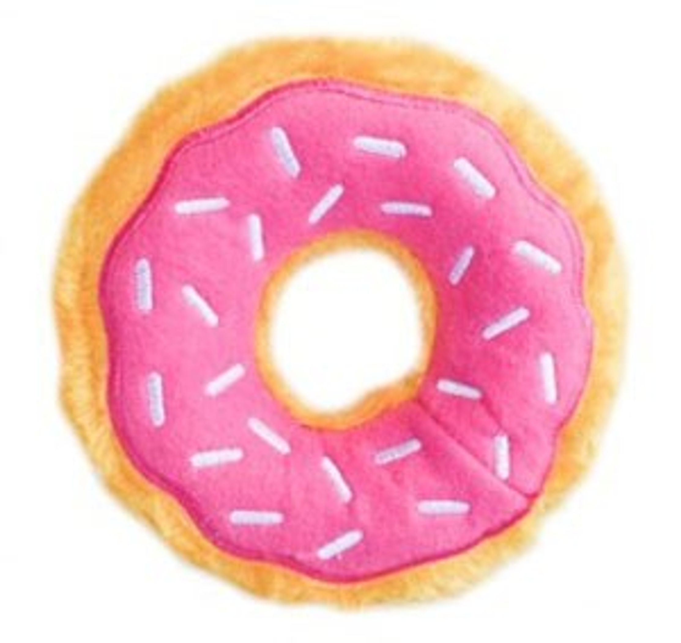 ZippyPaws Jumbo Donutz Strawberry Image 1