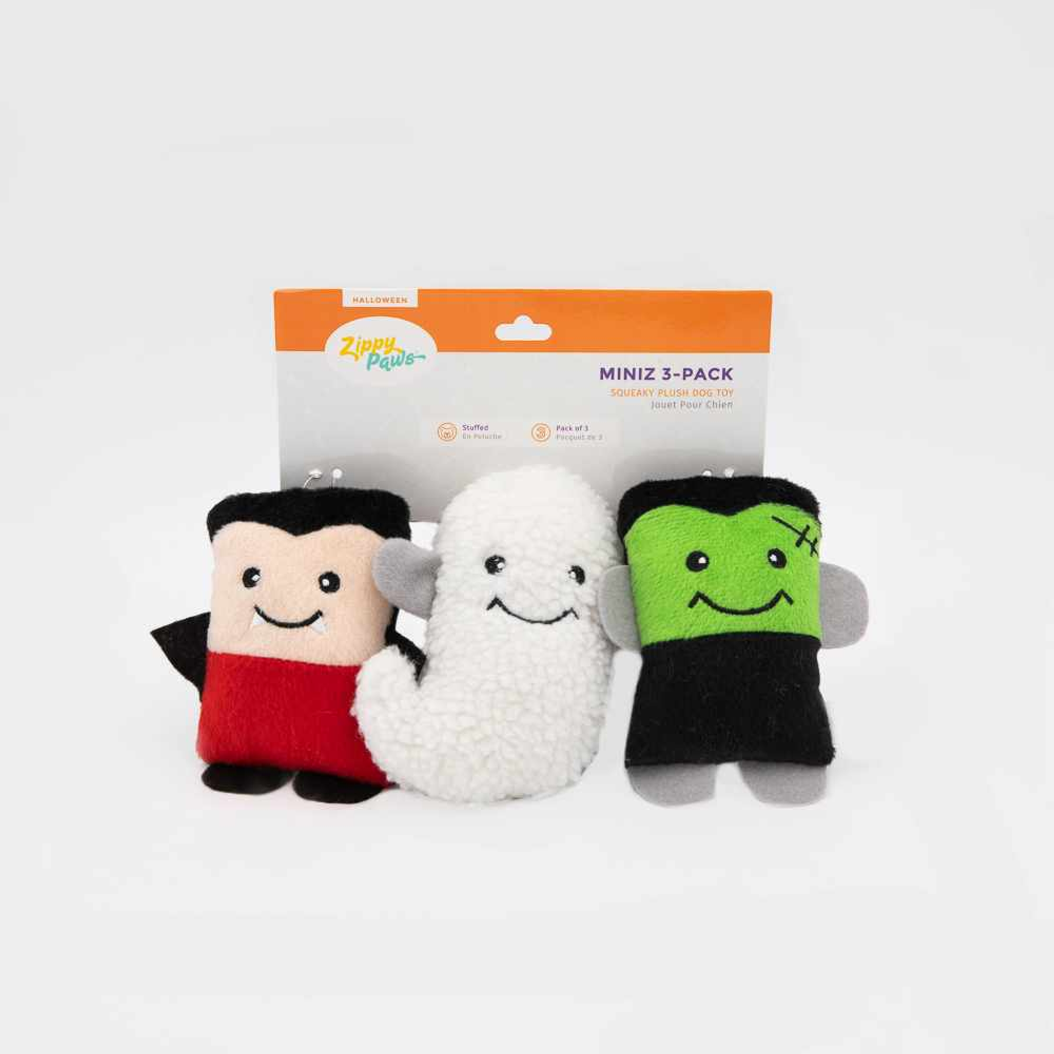 ZippyPaws Halloween Miniz Monsters (3pack) Image 1