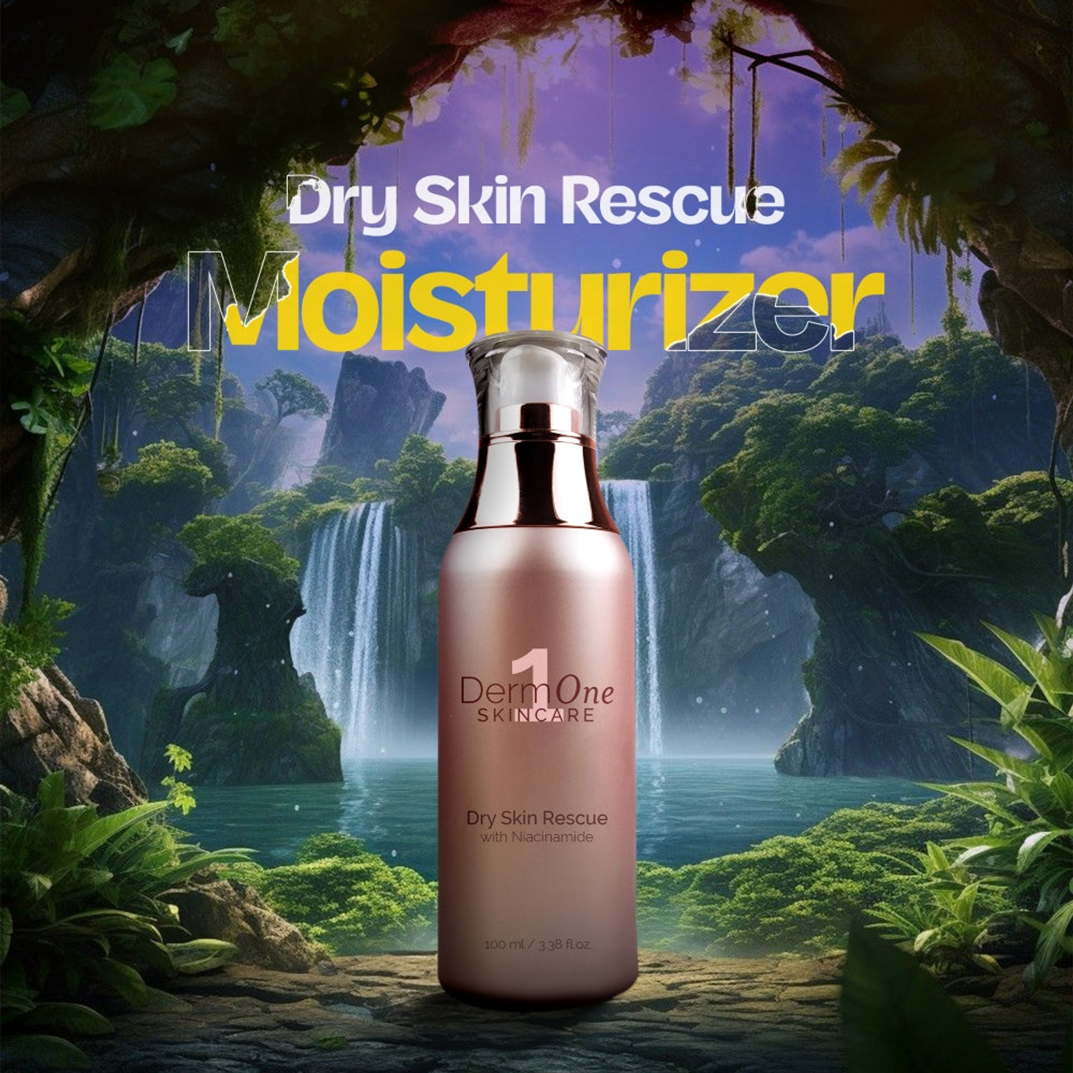 Derm #1 Dry Skin Rescue with Vitamin B3