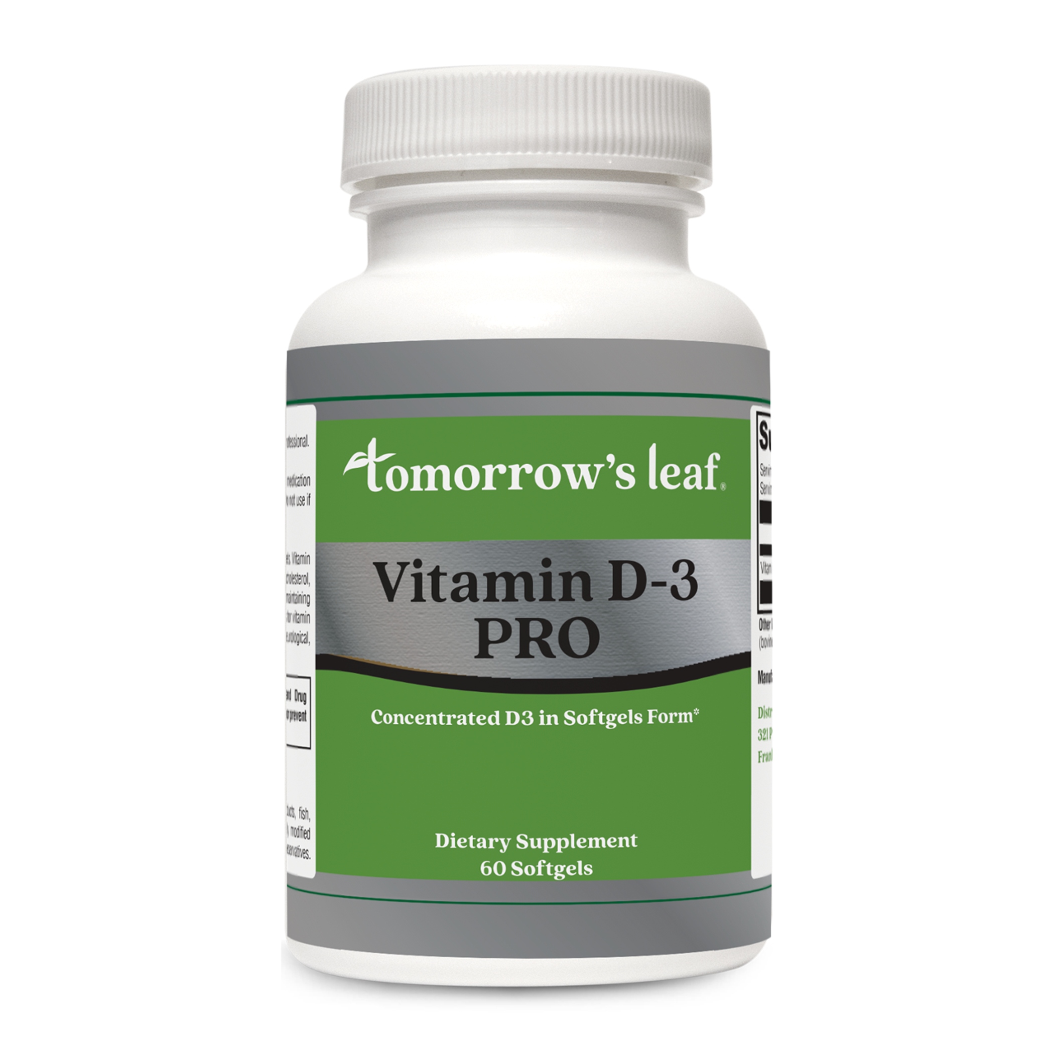 Tomorrow's Leaf Vitamin D-3 Pro