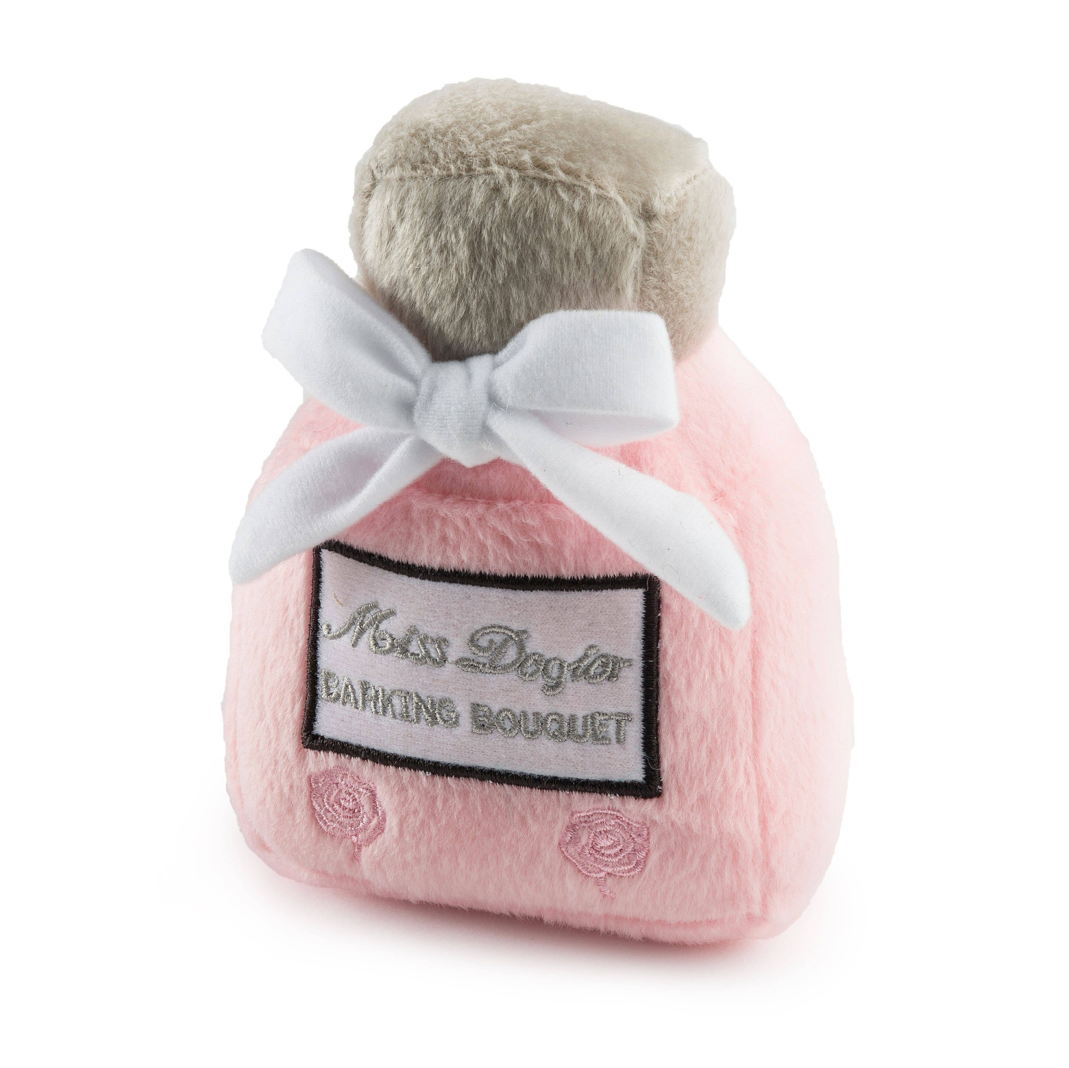 Miss Dogior Perfume Bottle Squeaker Dog Toy Image 1