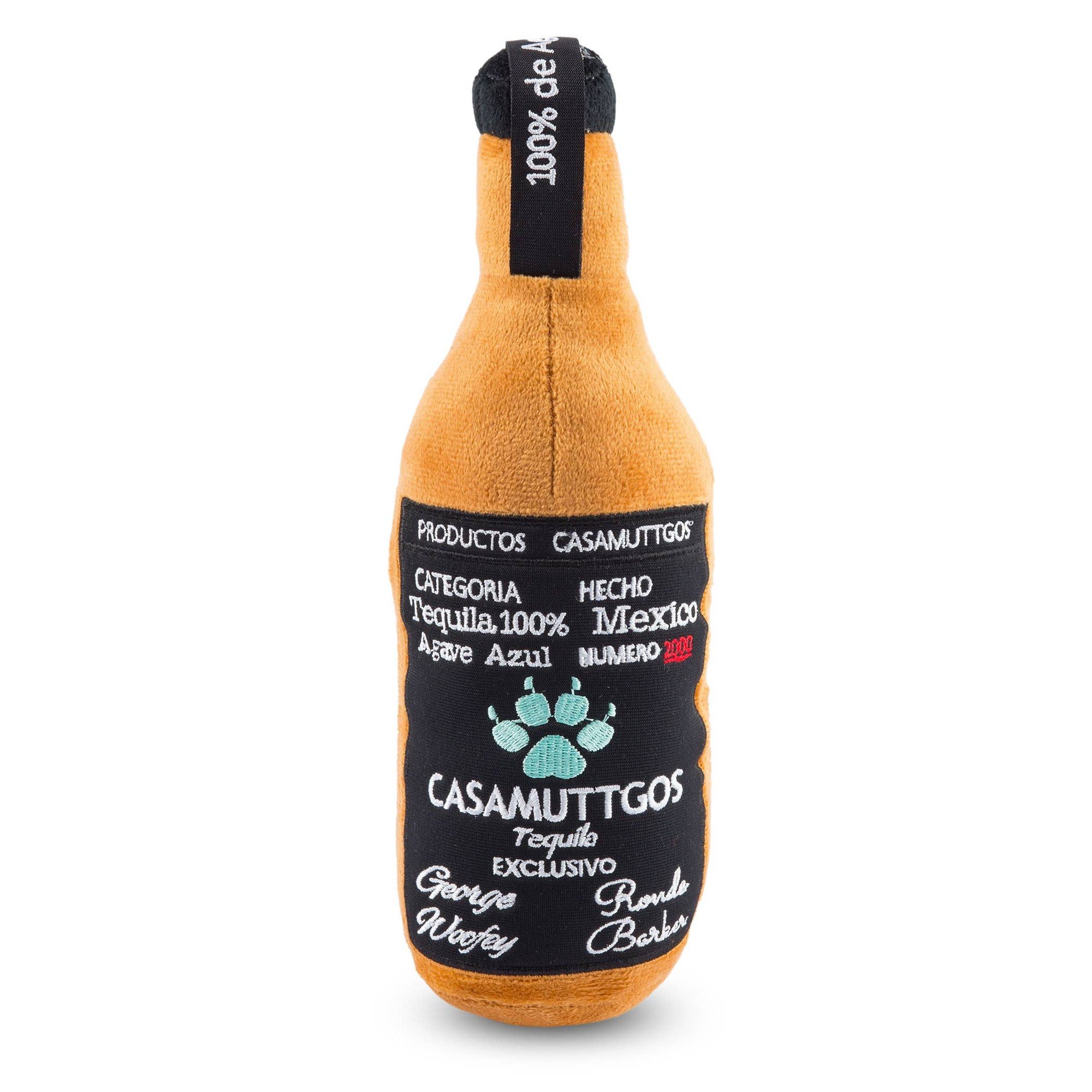 Casamuttgos Tequila Toy Squeaker Dog Toy Image 1