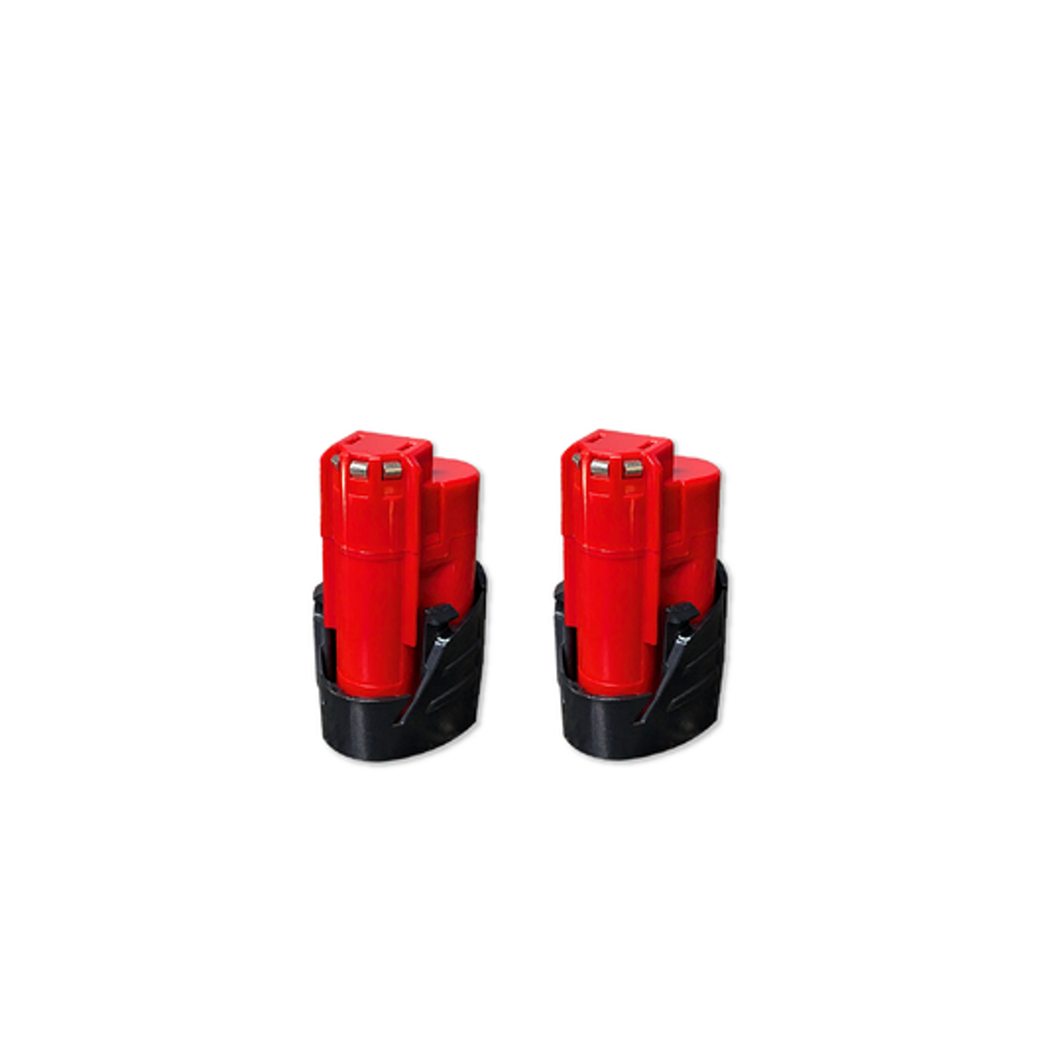 12V Li-Ion Rechargeable Battery Pack - 2 Pack