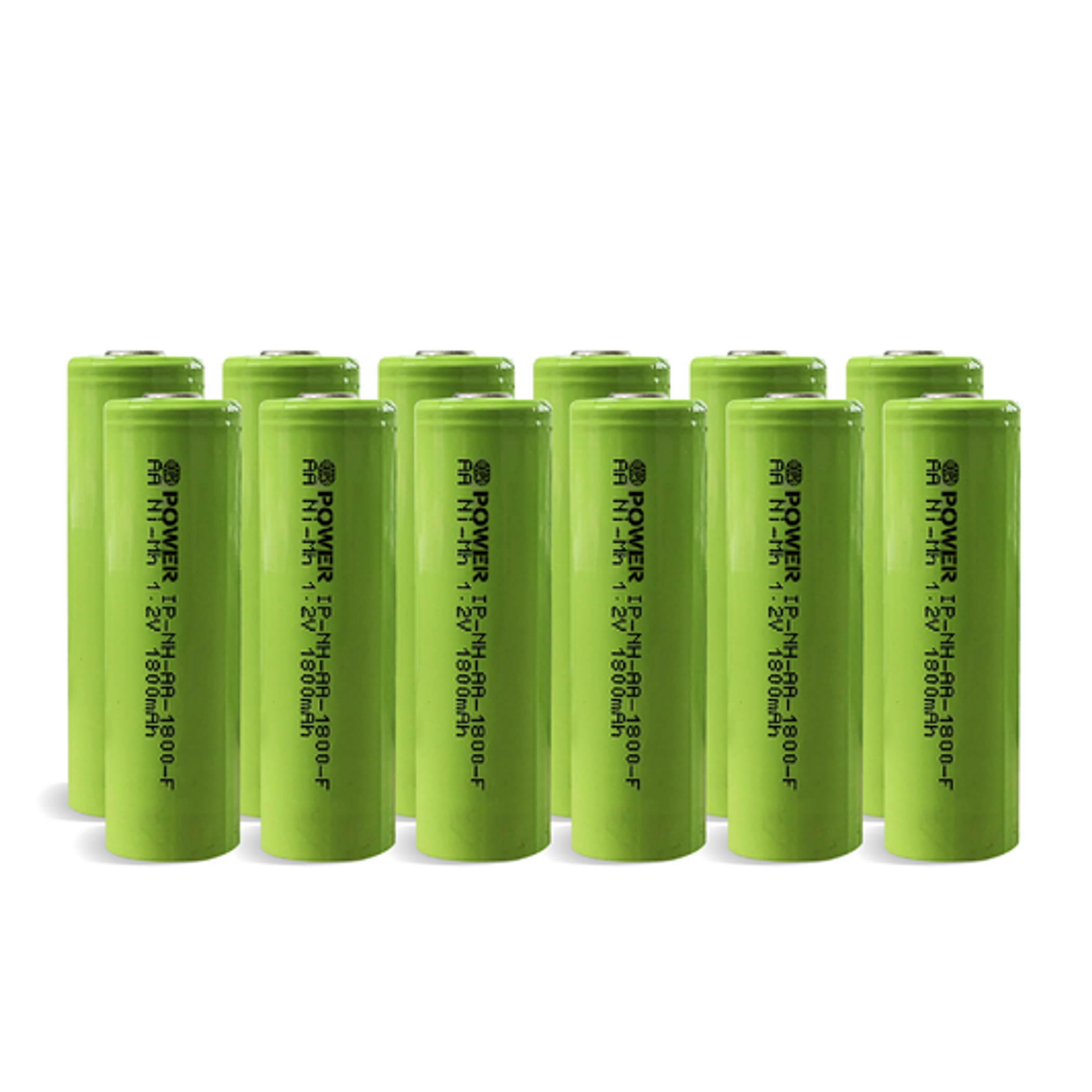 Ni-MH AA 1800mAh 1.2V Rechargeable Batteries - 4 Pack