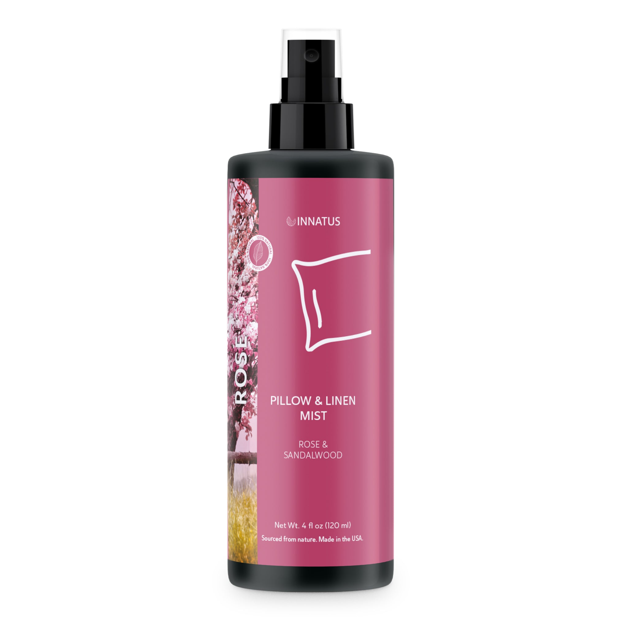 All-Natural Rose Pillow & Linen Spray