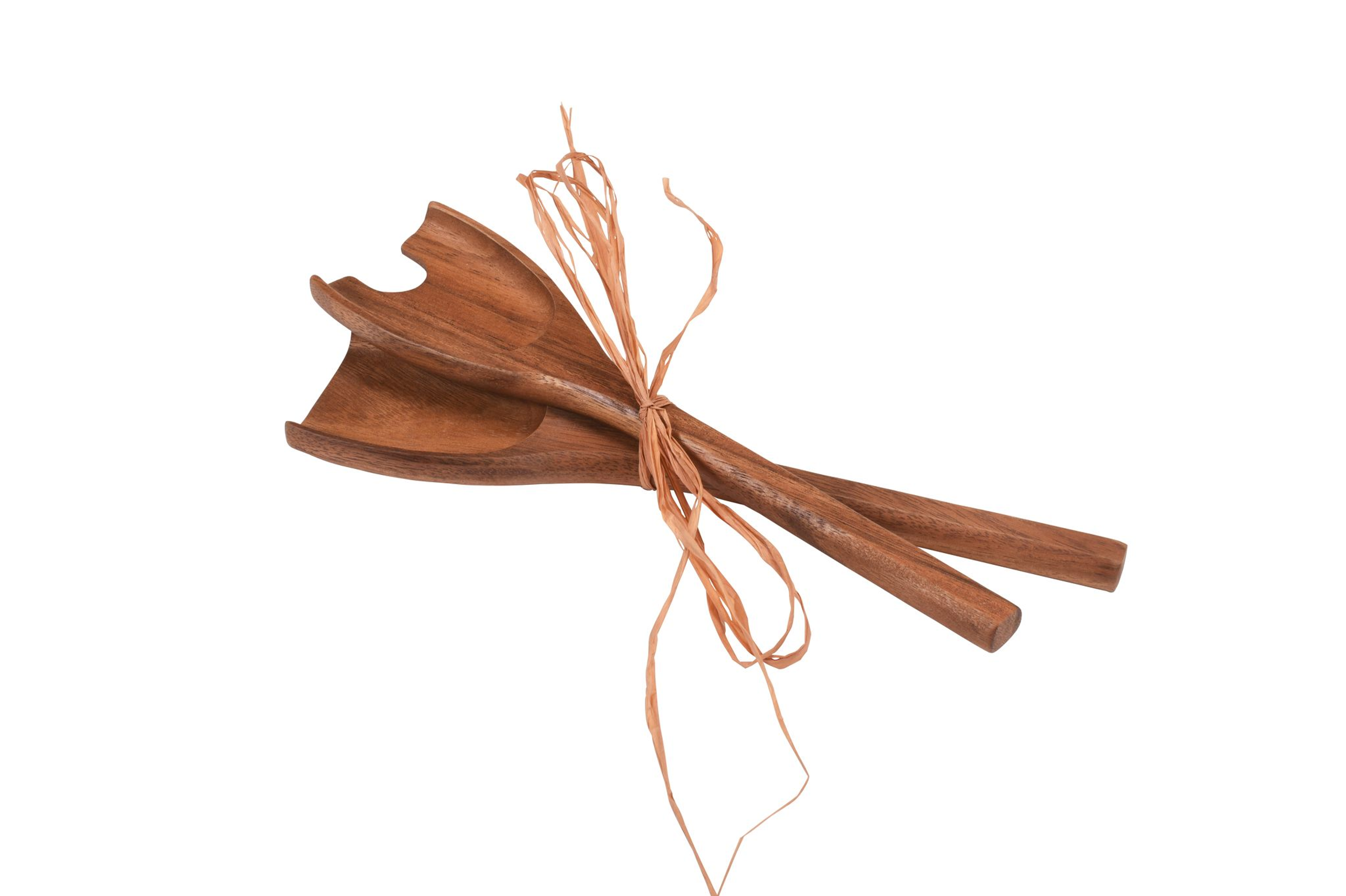 Salad Servers Toss Mix Serve 12 Inch Acacia Wood Elegant Handcrafted Easy Cleanup