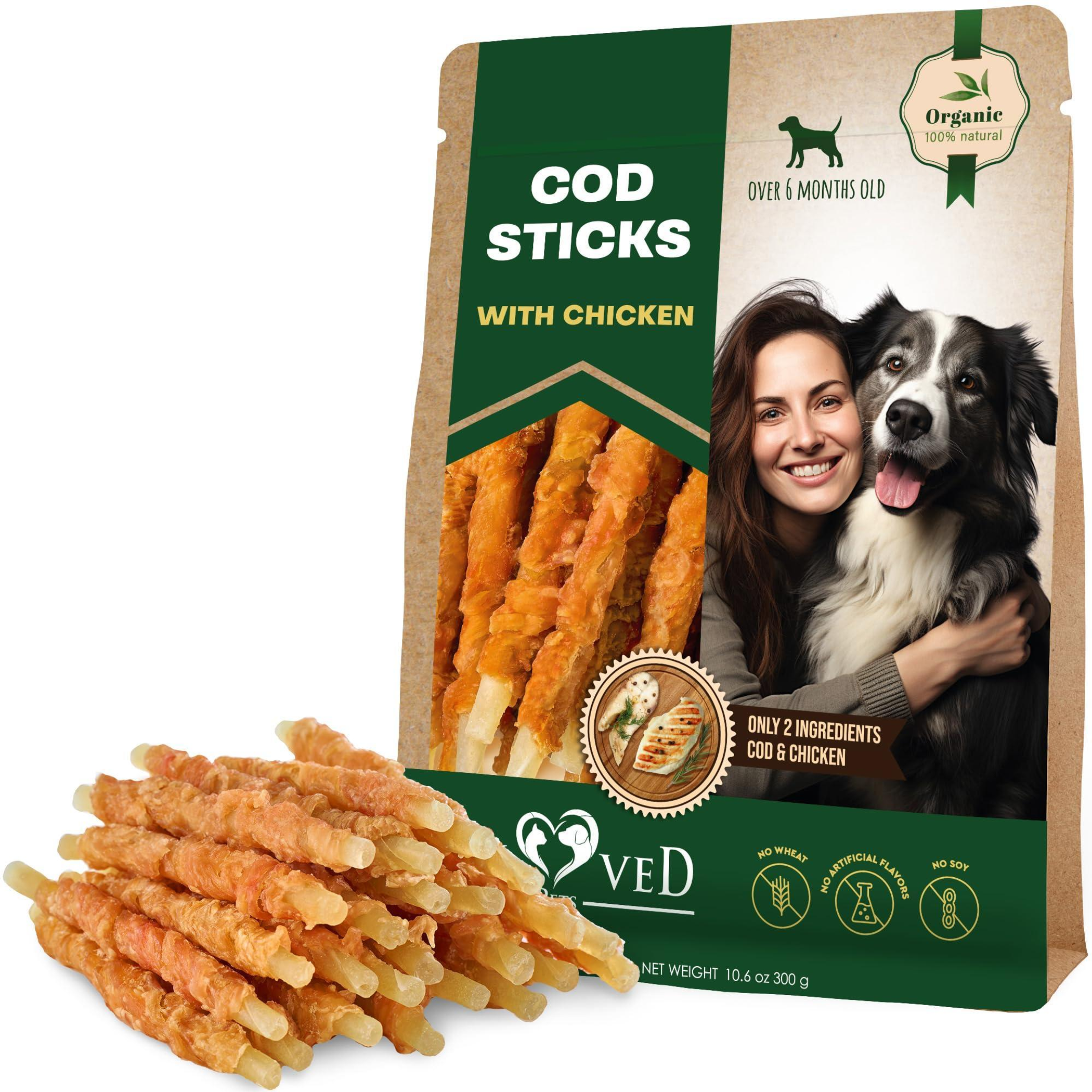 Cod Sticks Dog Treats Image 1