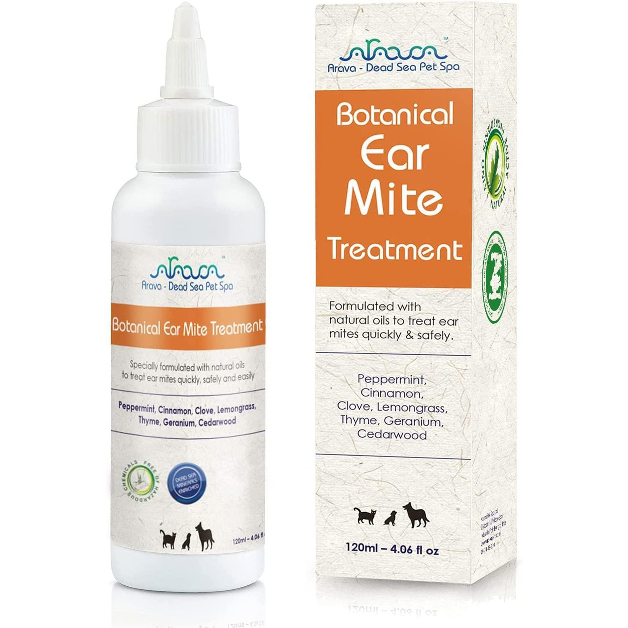 Natural Ear Mite Treatment for Dogs & Cats Image 1