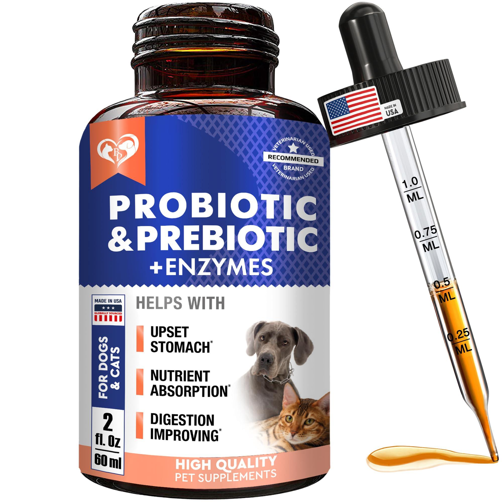 Probiotics & Prebiotics with Enzymes for Dogs and Cats Image 1