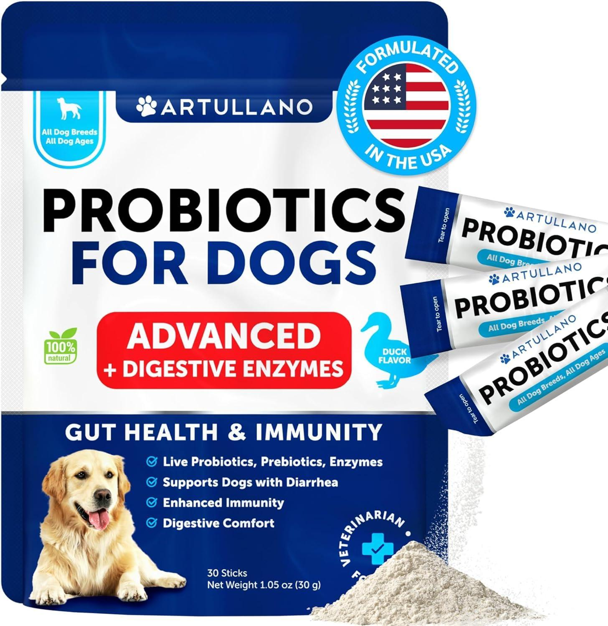 Probiotic Powder for Dogs Image 1