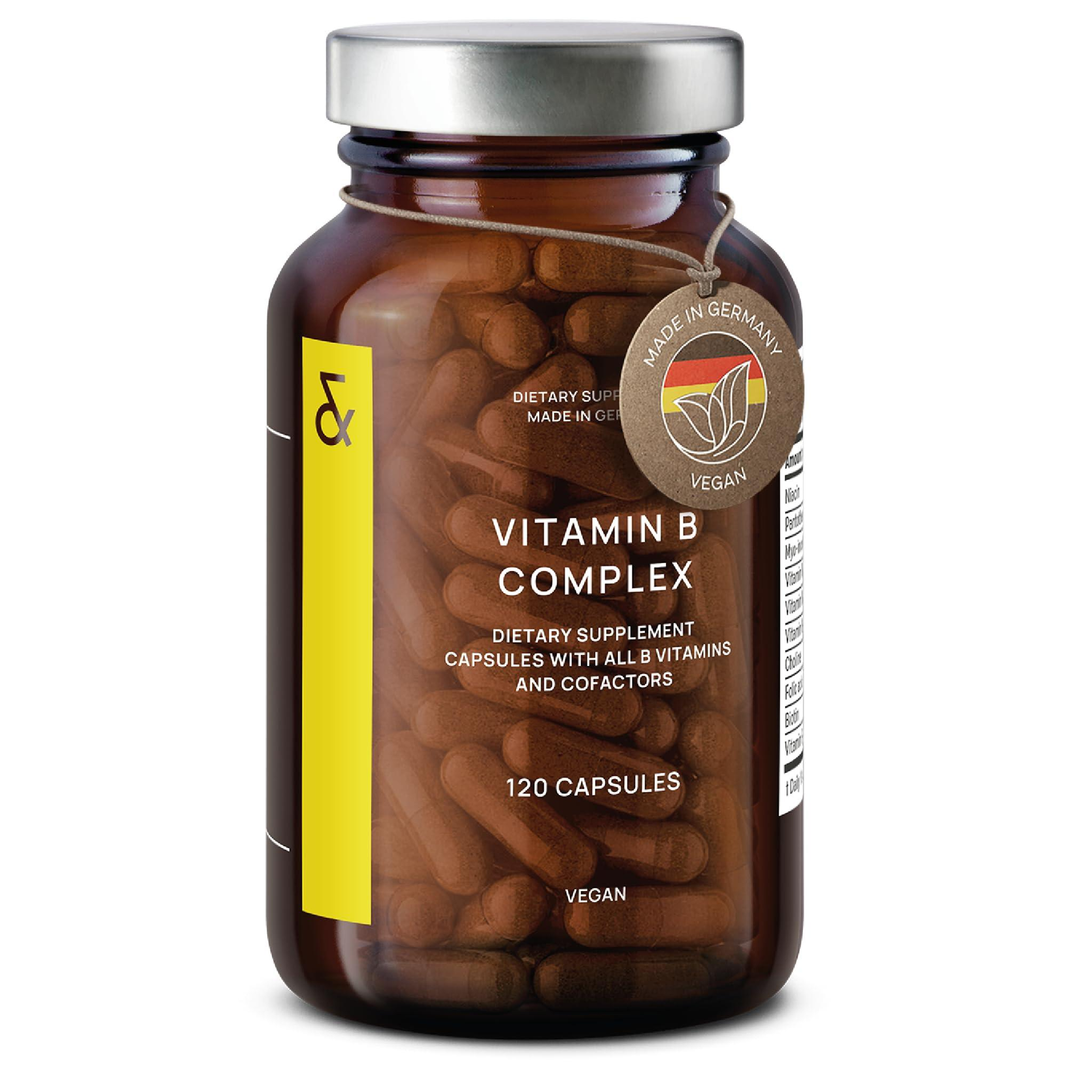 Vitamin B Complex With Inositol & Choline, 120 Capsules