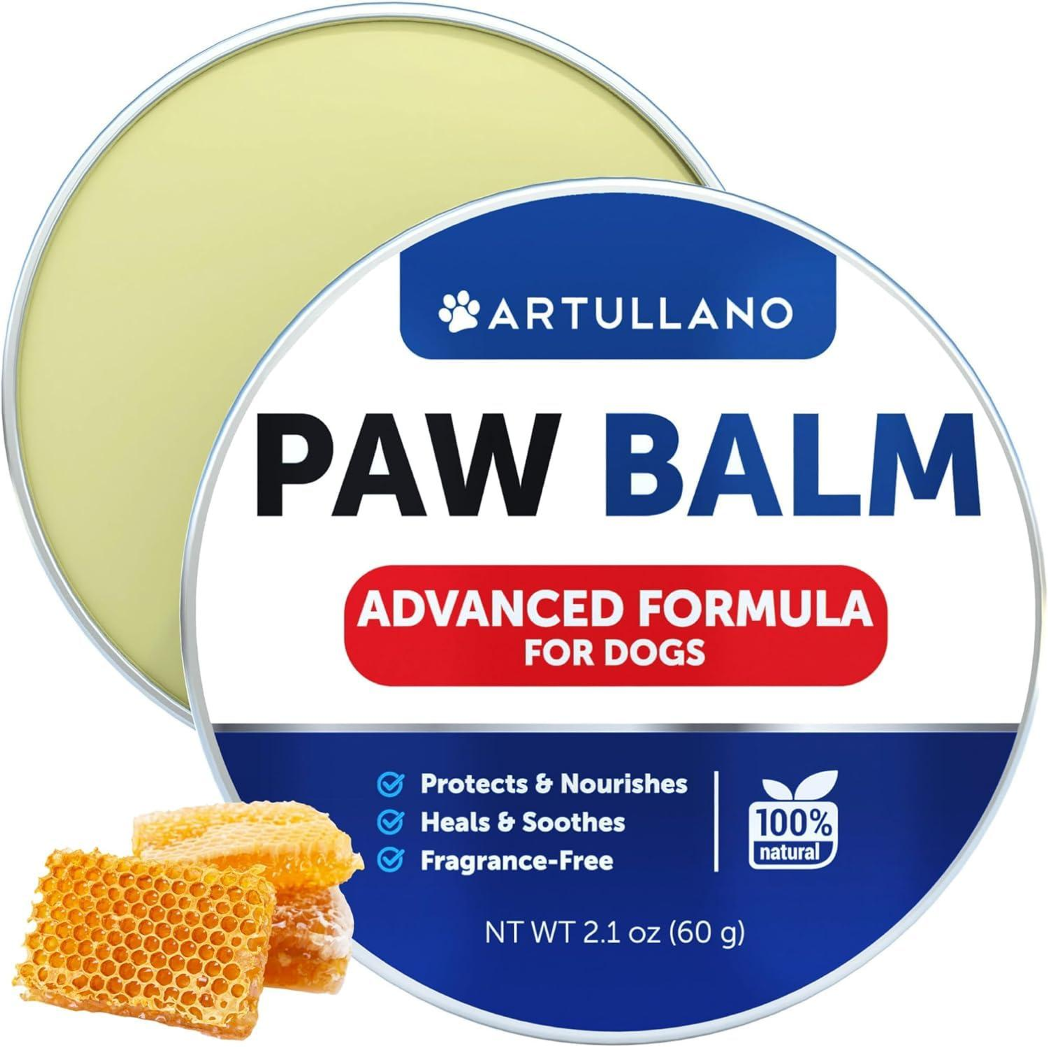 Dog Paw Balm Lick Safe Snout Soother Moisturizies Soothes & Nourishes Irritated Paw Pads and Dry Nose Protects from Cracks & Wounds Dog Feet Balm Image 1