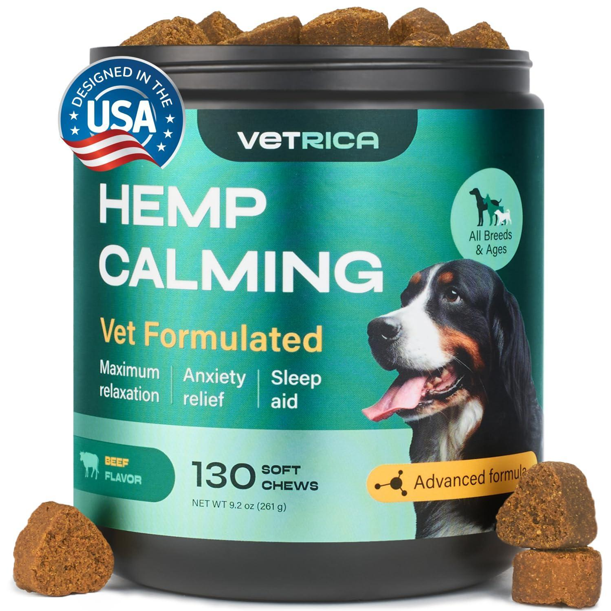 Calming Chews for Dogs Beef Flavor Image 1