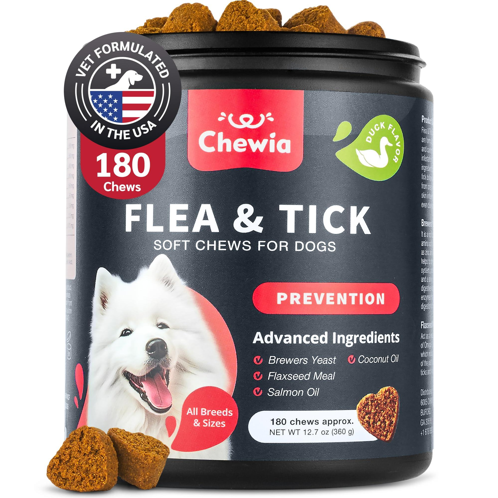 Dog Flea and Tick Treatment Chews Image 1