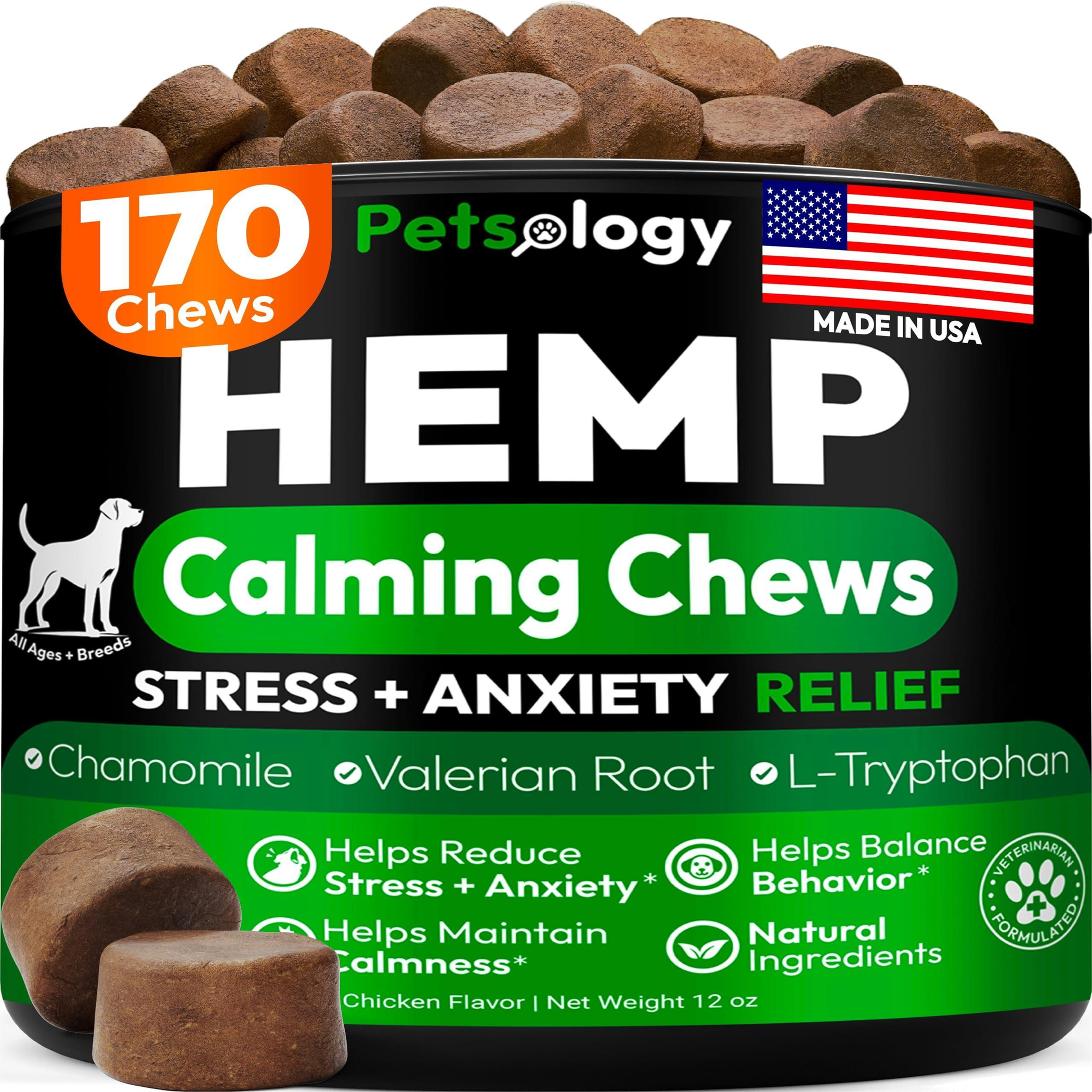 Hemp Calming Chews for Dogs Image 1