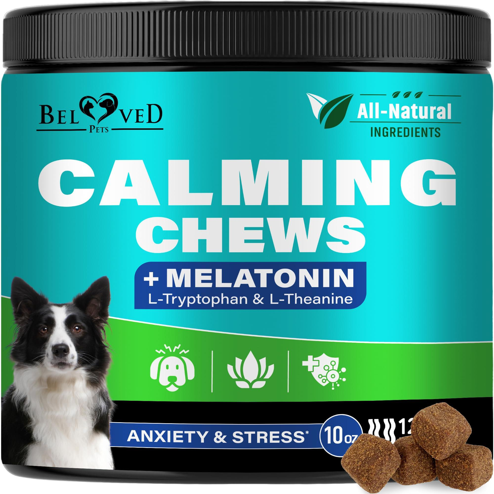 Hemp Calming Chews for Dogs & Puppy Image 1