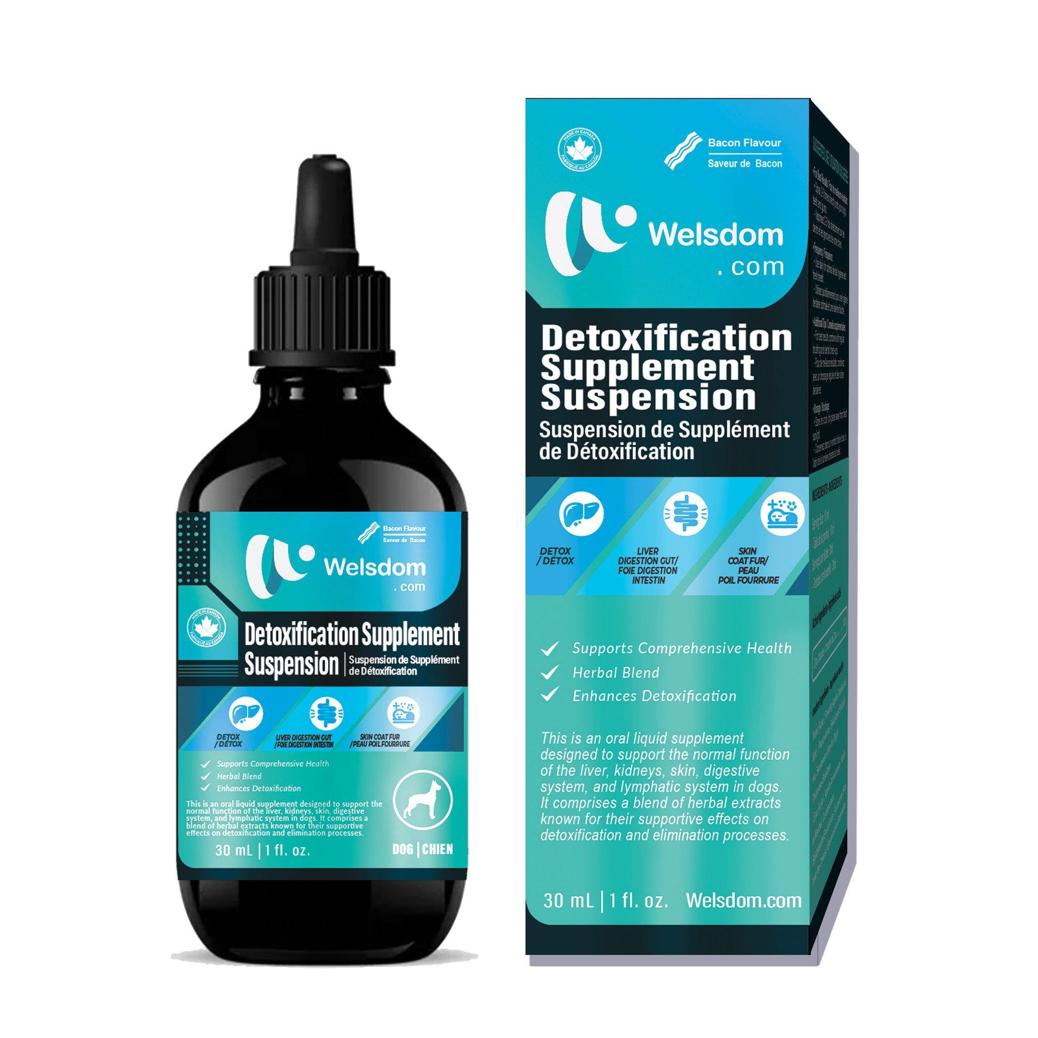 Detoxification Supplement Suspension - 30mL Image 1