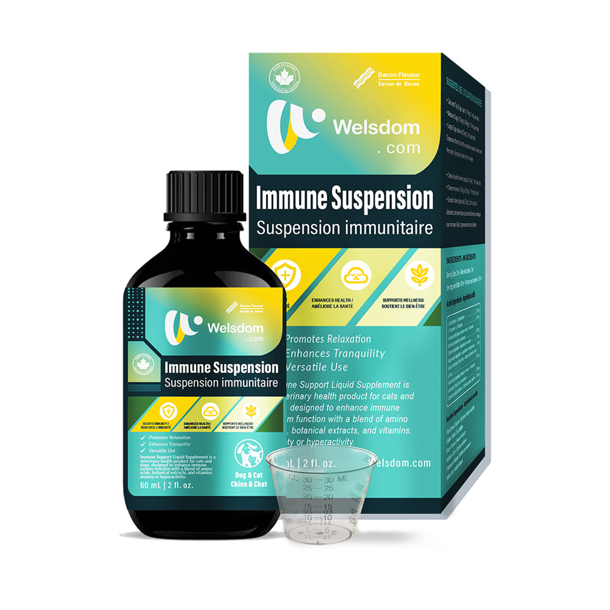Immune Suspension  Canadian Vet-Approved Liquid (60mL) Image 1
