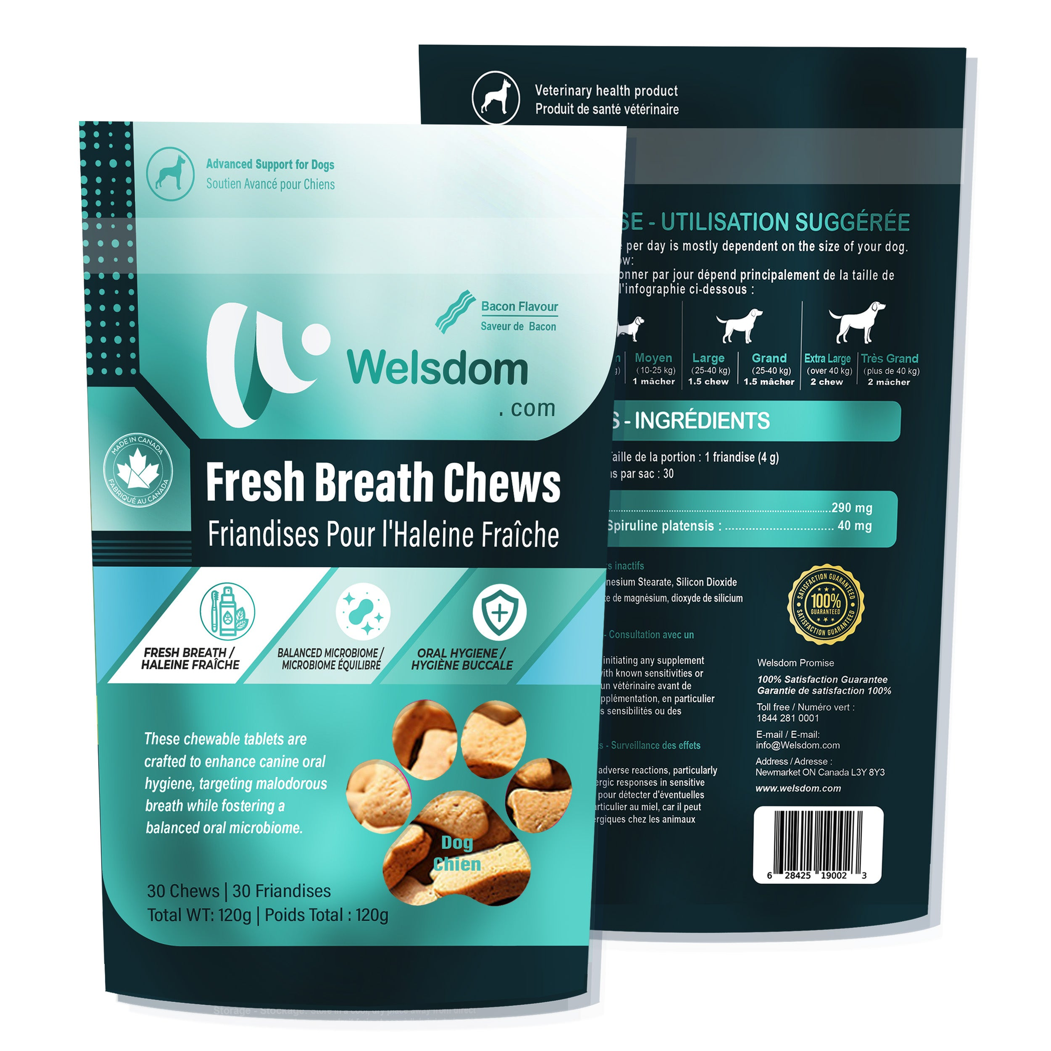 Fresh Breath Chew - 30 Chews Image 1
