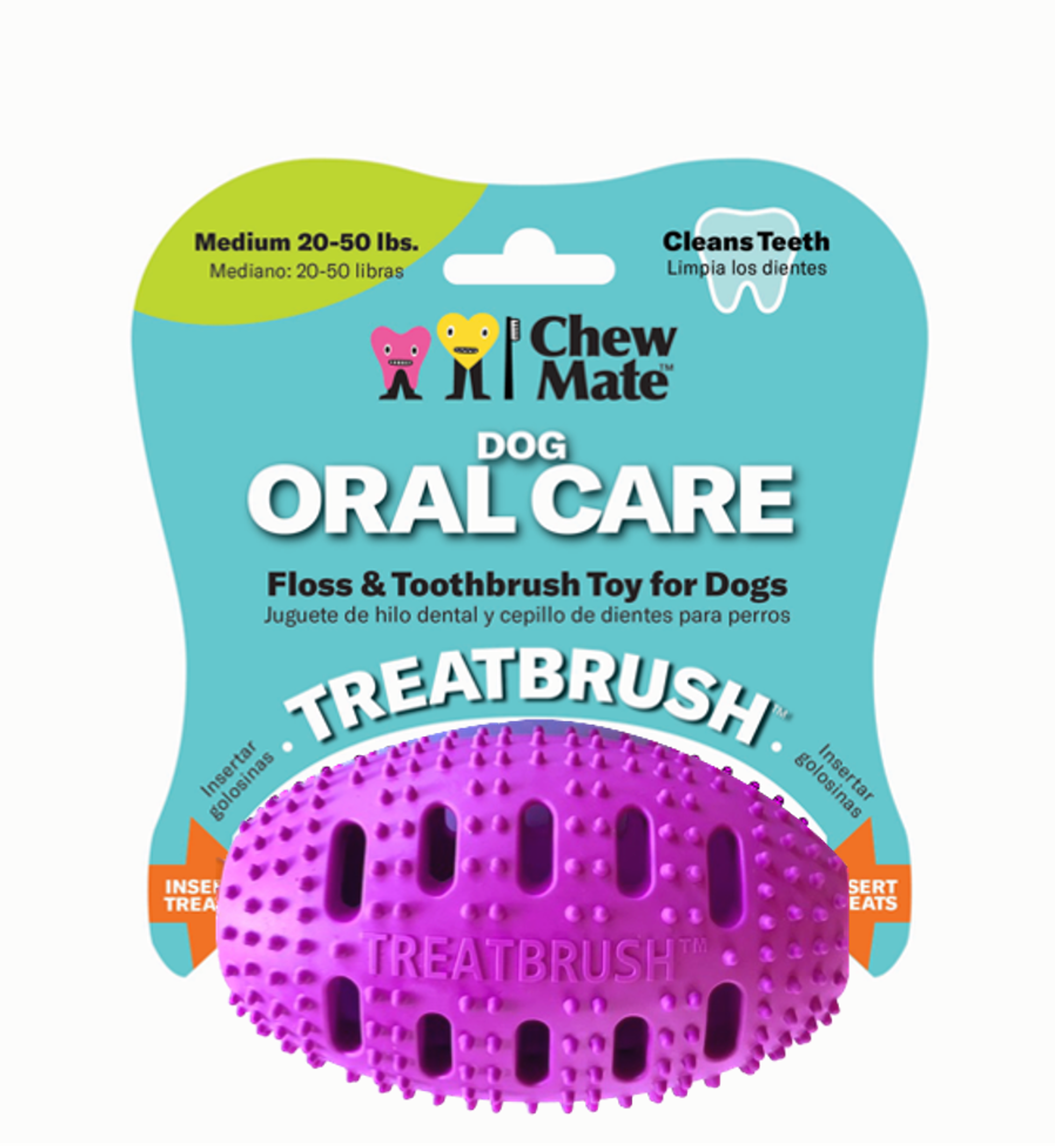 Natural Rubber Football Oral Care Toy Image 1