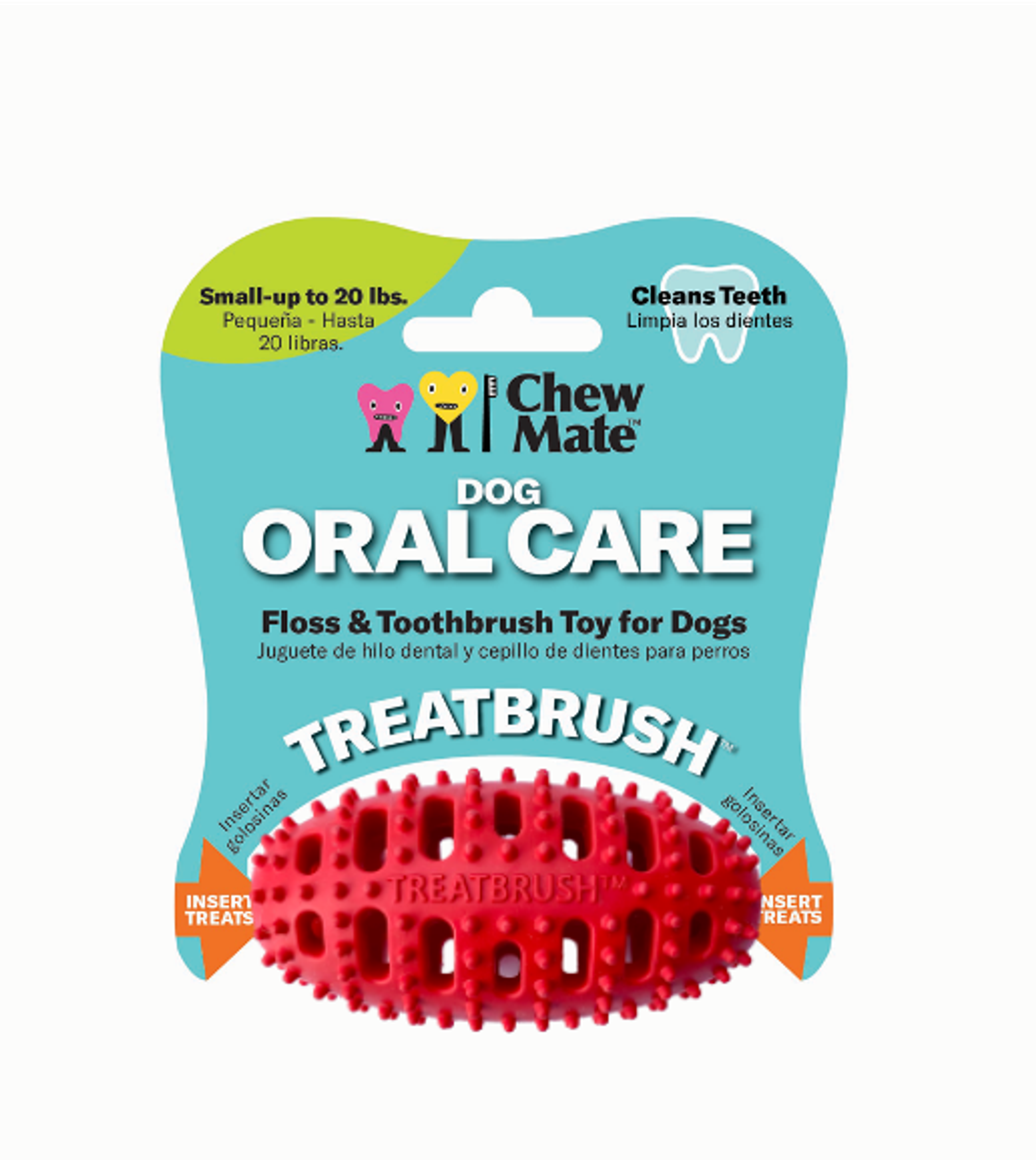 Natural Rubber Football Oral Care Toy Image 1