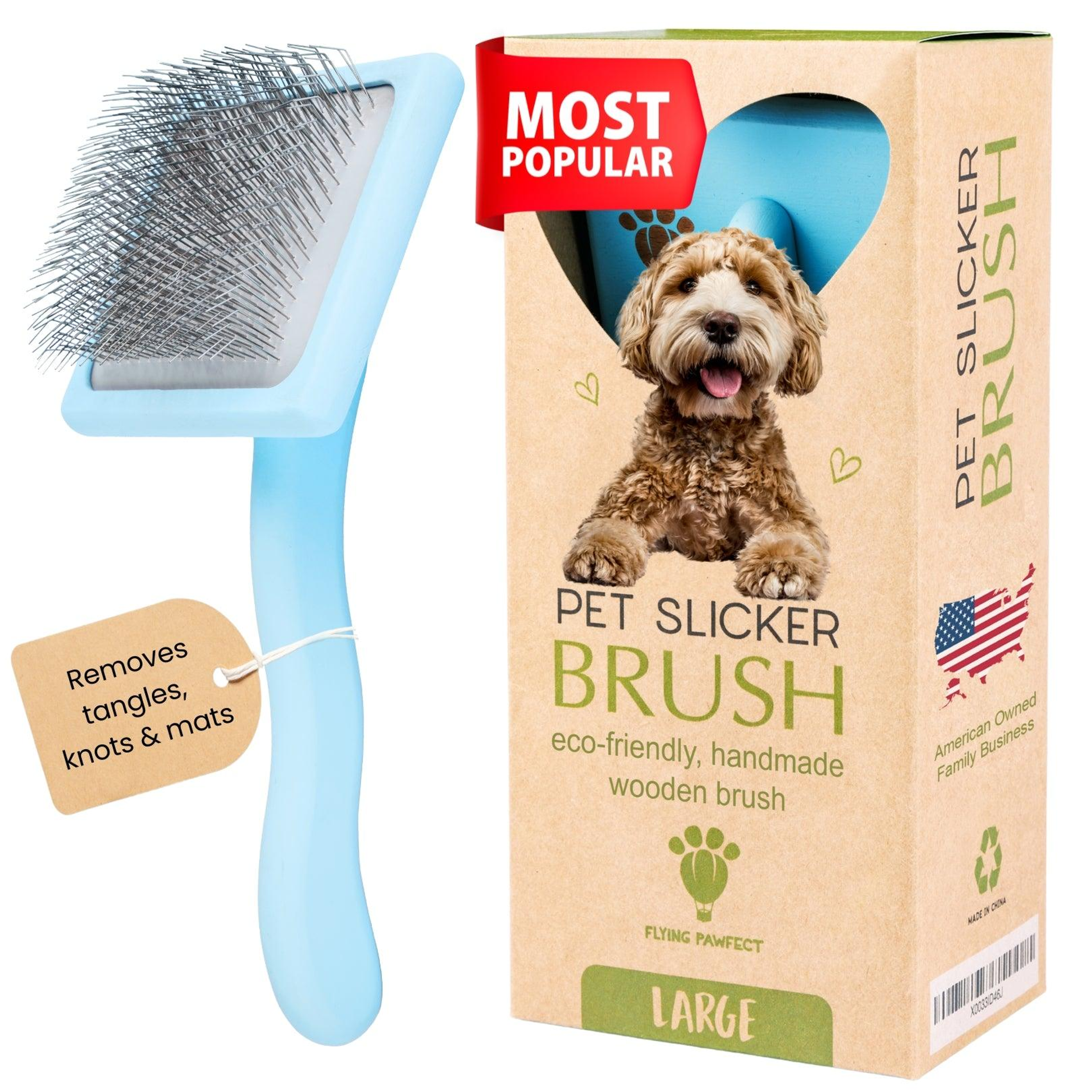 Flat Slicker Brush - Baby Image 1