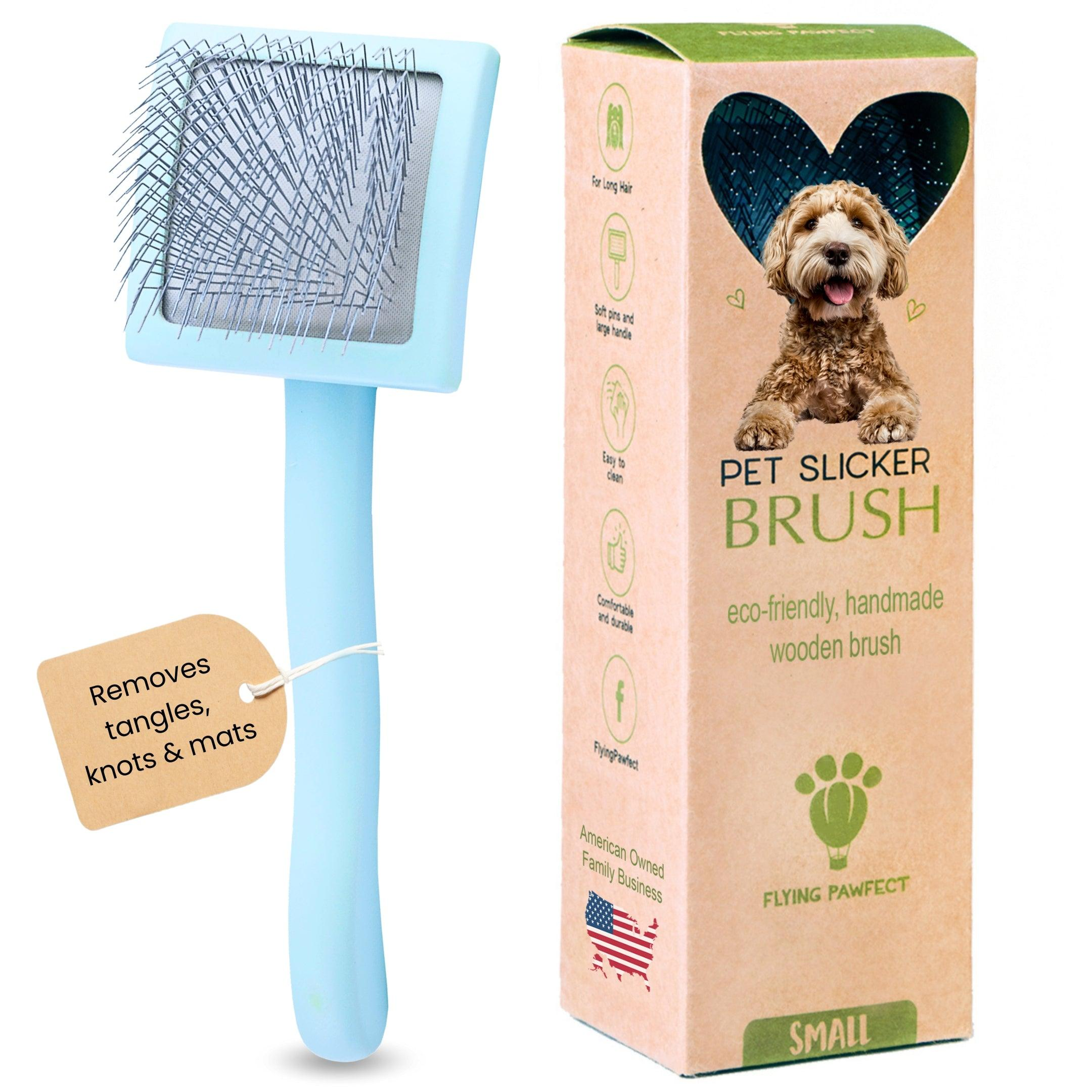 Curved Slicker Brush - Baby Image 1