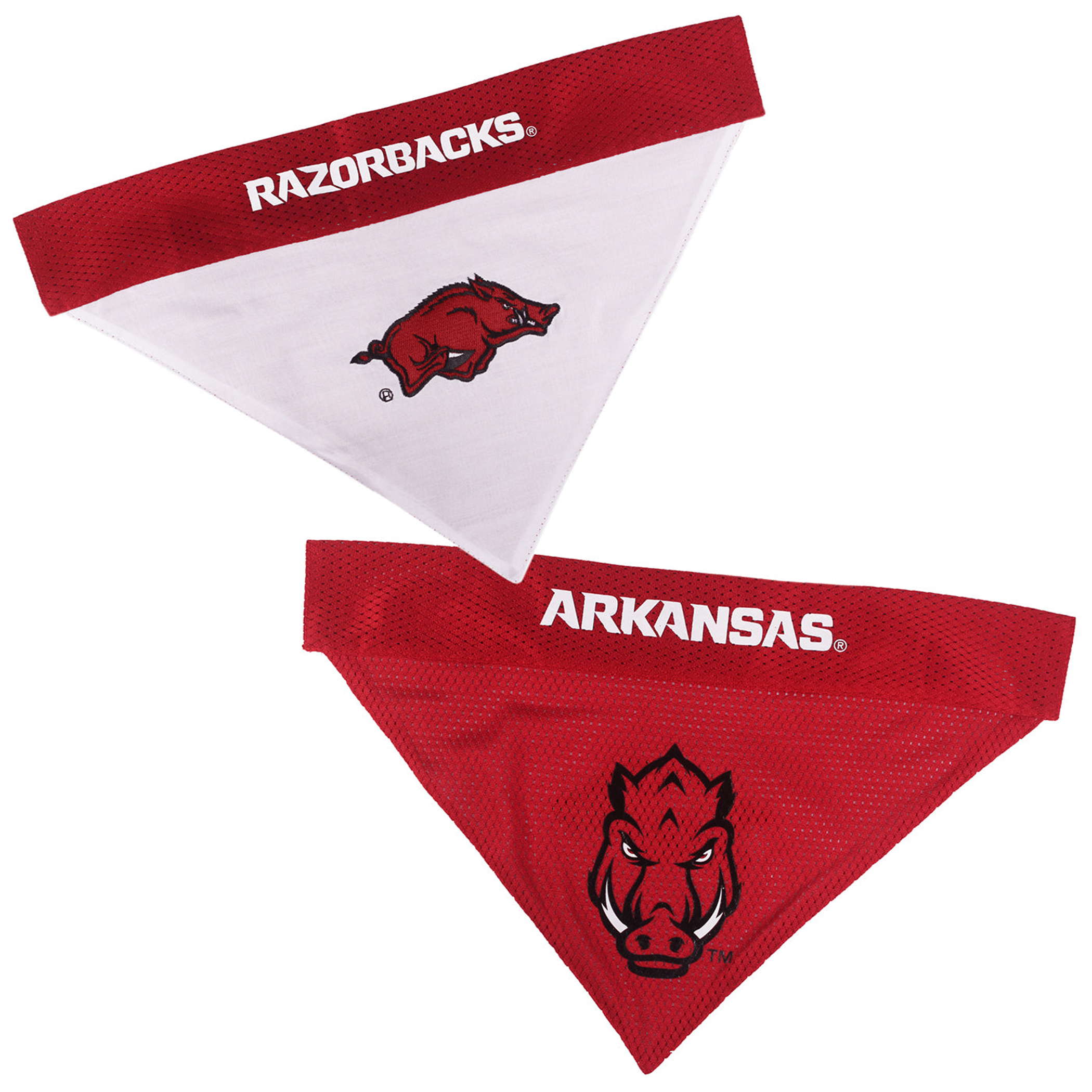 Arkansas Reversible Bandana Image 1