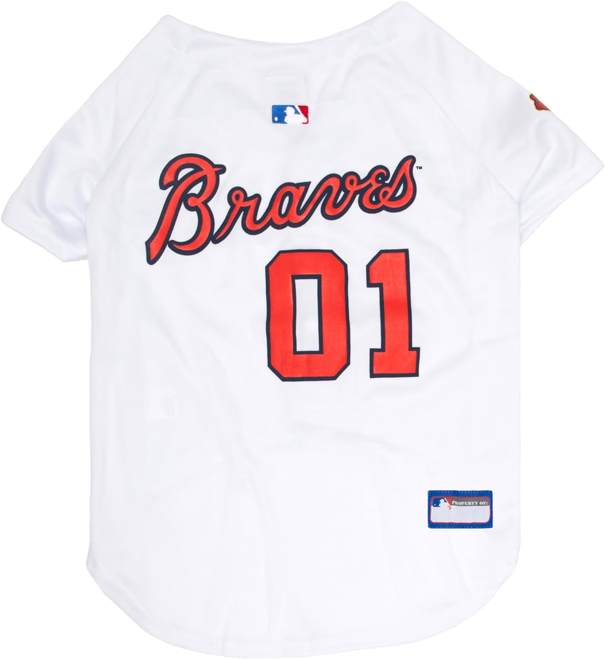 Atlanta Braves Pet Jersey Image 1
