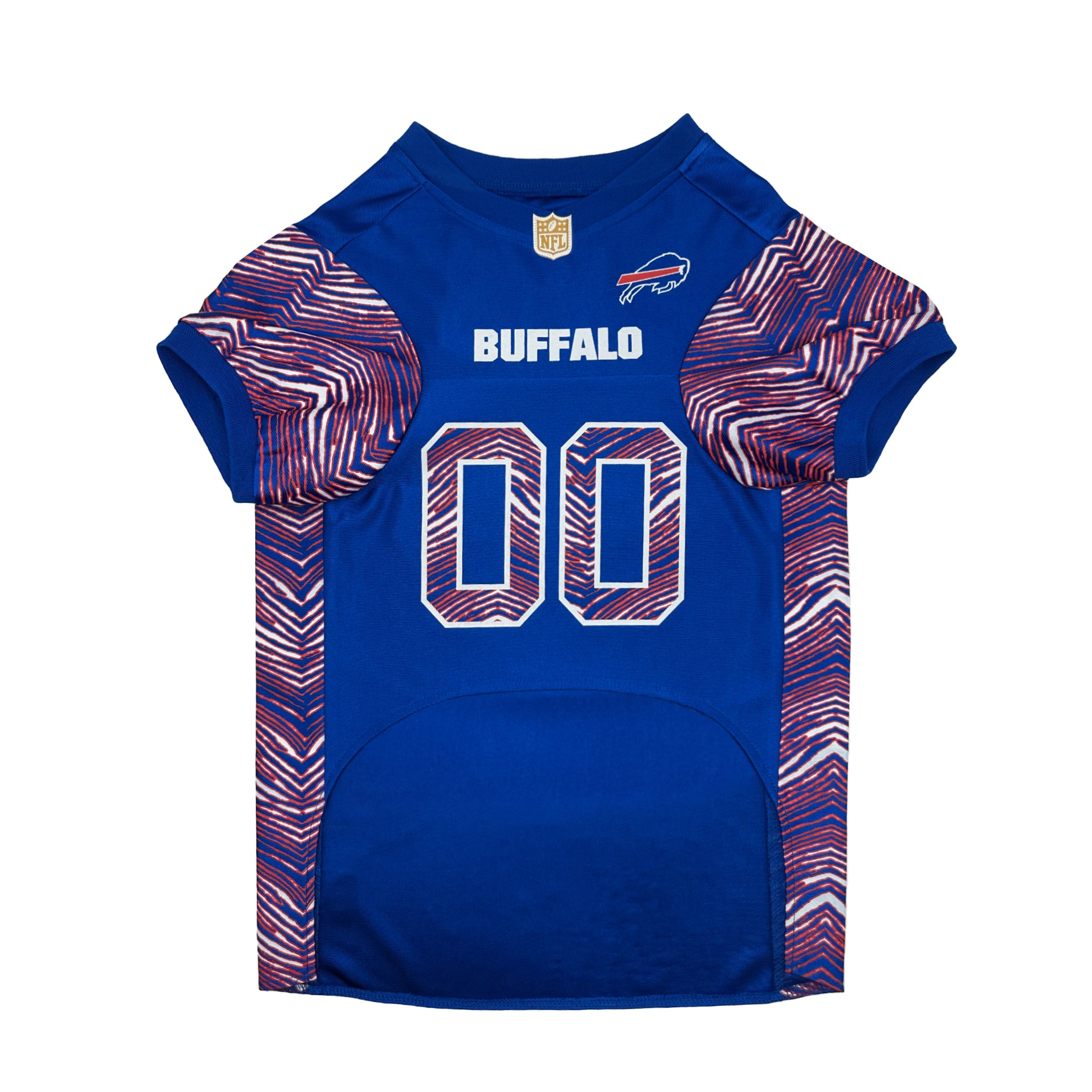 Buffalo Bills Zubaz Pet Jersey Image 1