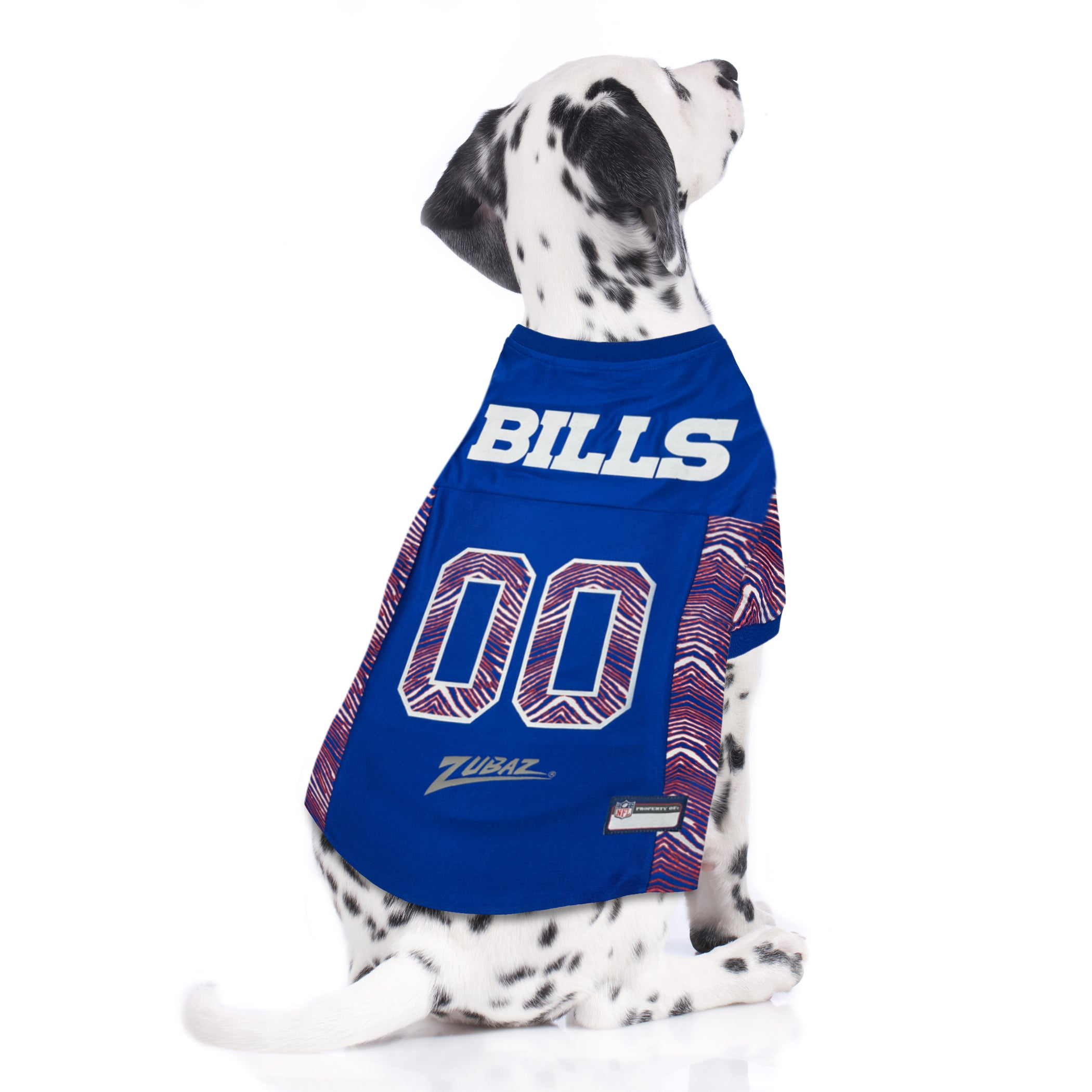 Buffalo Bills Zubaz Pet Jersey Image 1