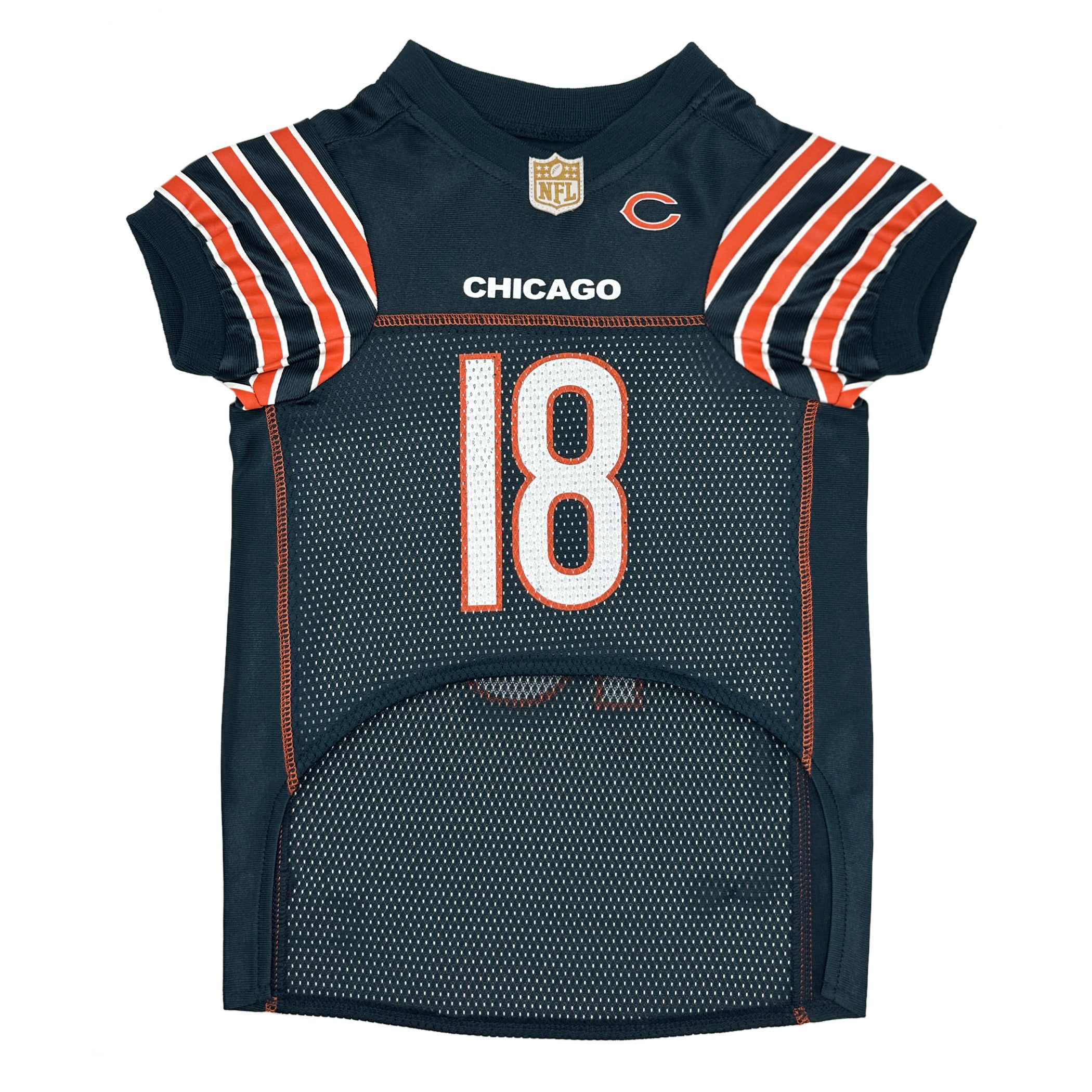Caleb Williams Pet Striped Jersey (CHI) Image 1