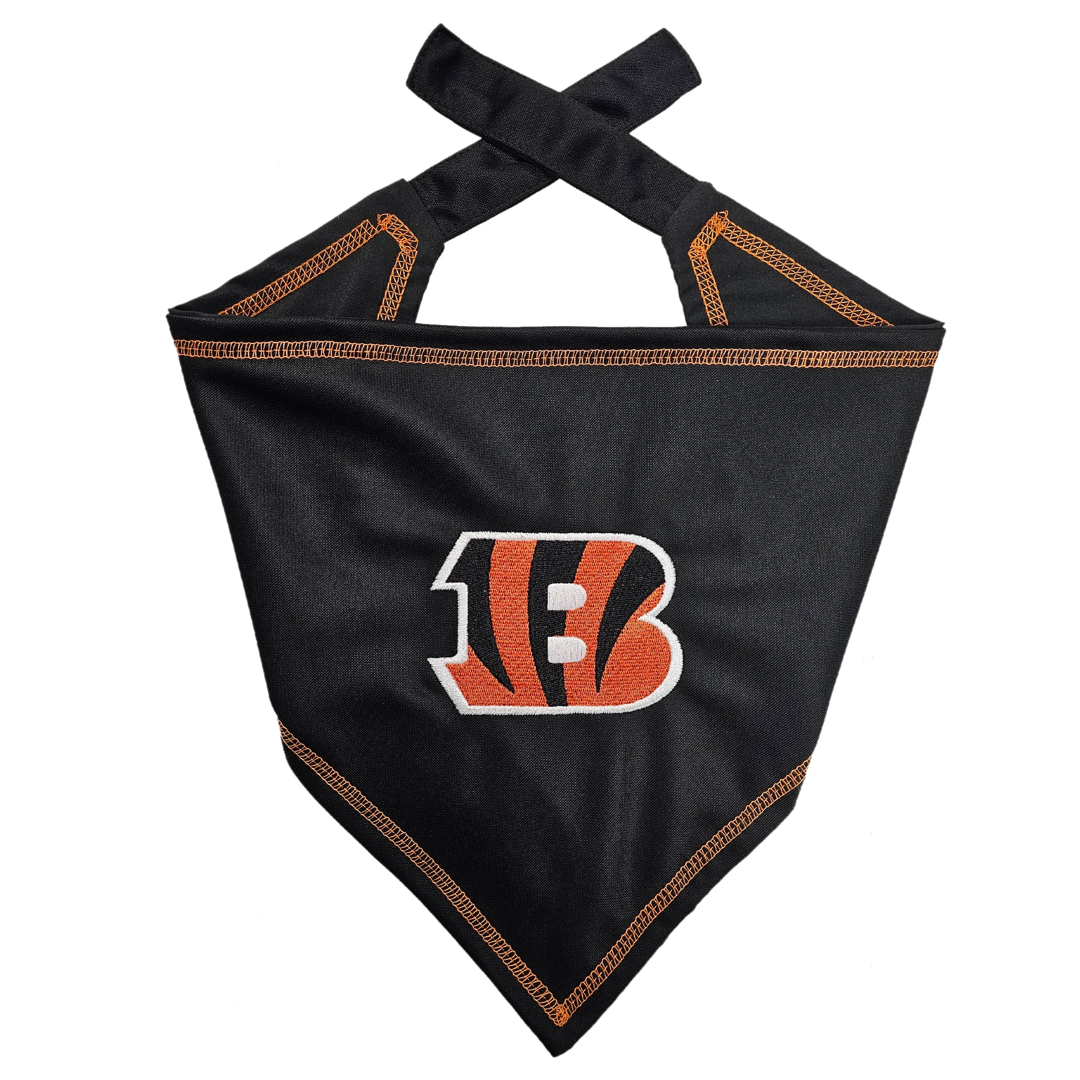 Cincinatti Bengals Tie Around Bandana Image 1