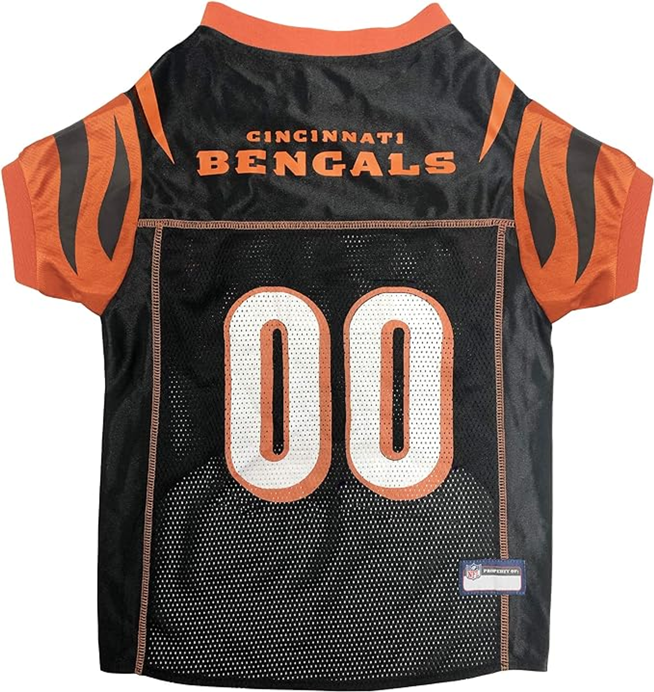 Cincinnati Bengals Pet Striped Jersey Image 1