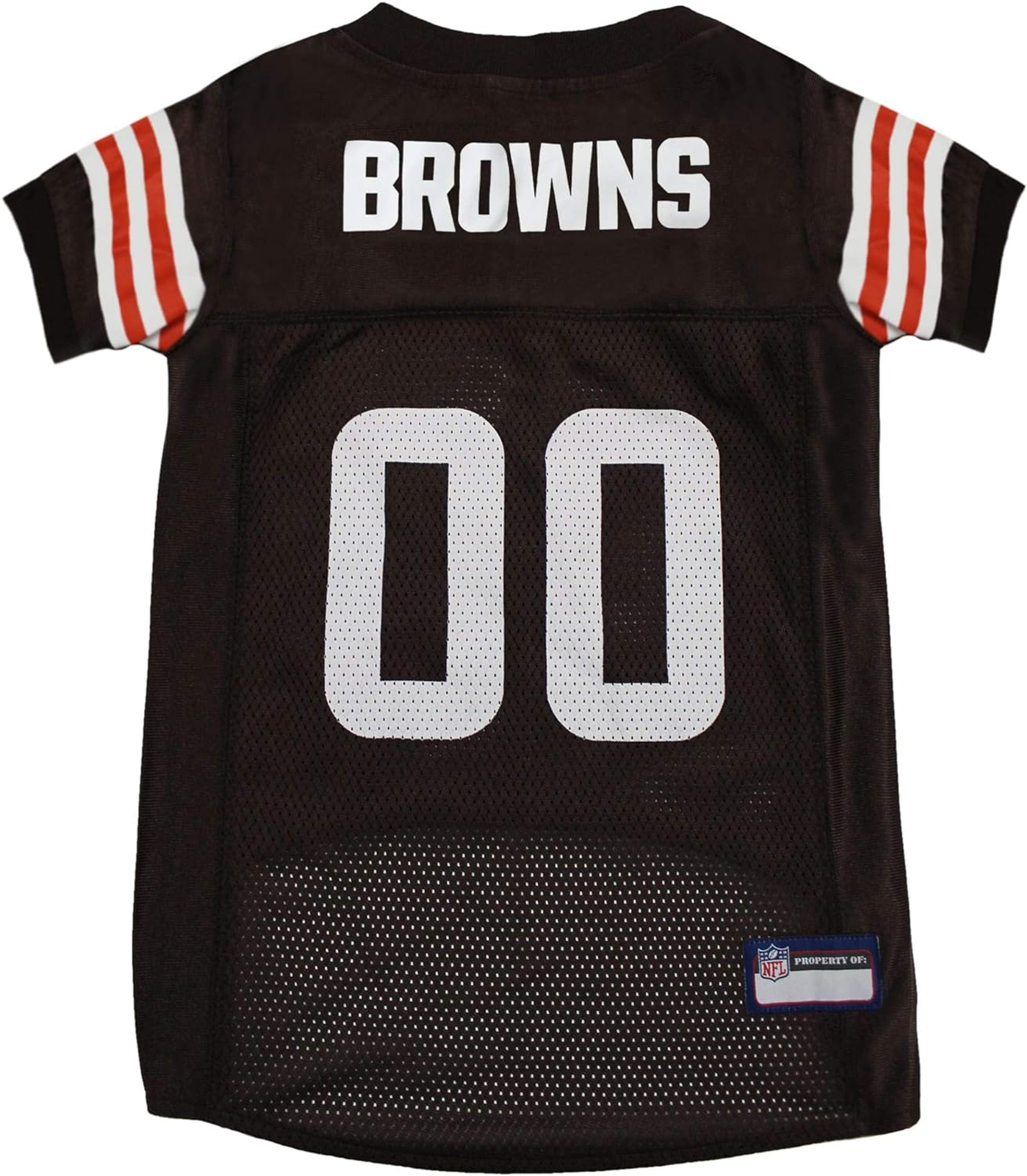 Cleveland Browns Pet Striped Jersey Image 1