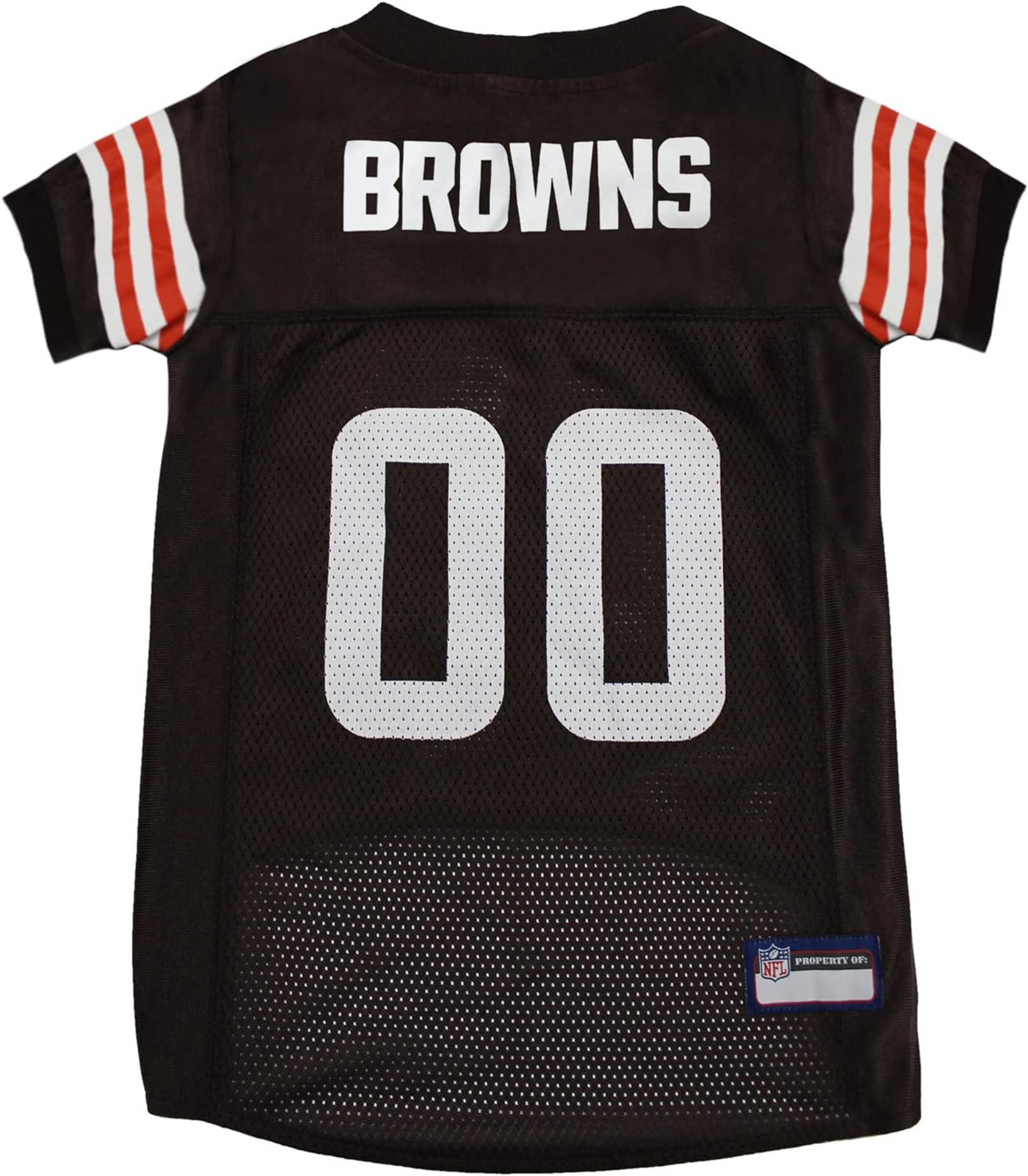 Cleveland Browns Pet Striped Jersey Image 1