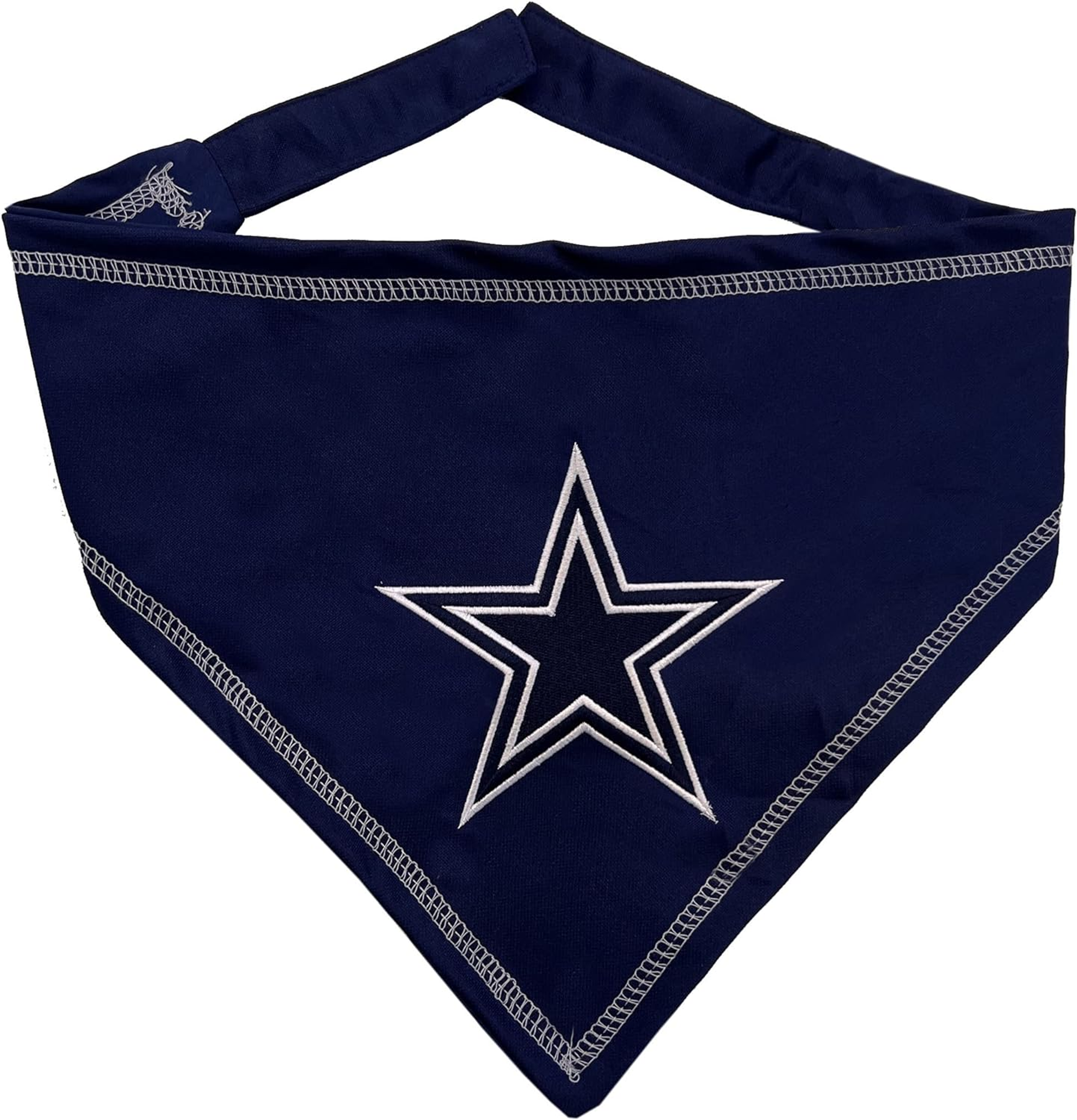 Dallas Cowboys Tie Around Bandana Image 1