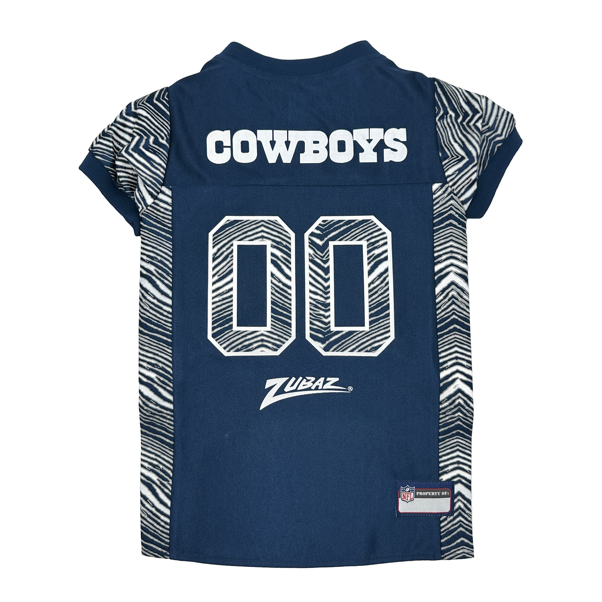 Dallas Cowboys Zubaz Pet Jersey Image 1