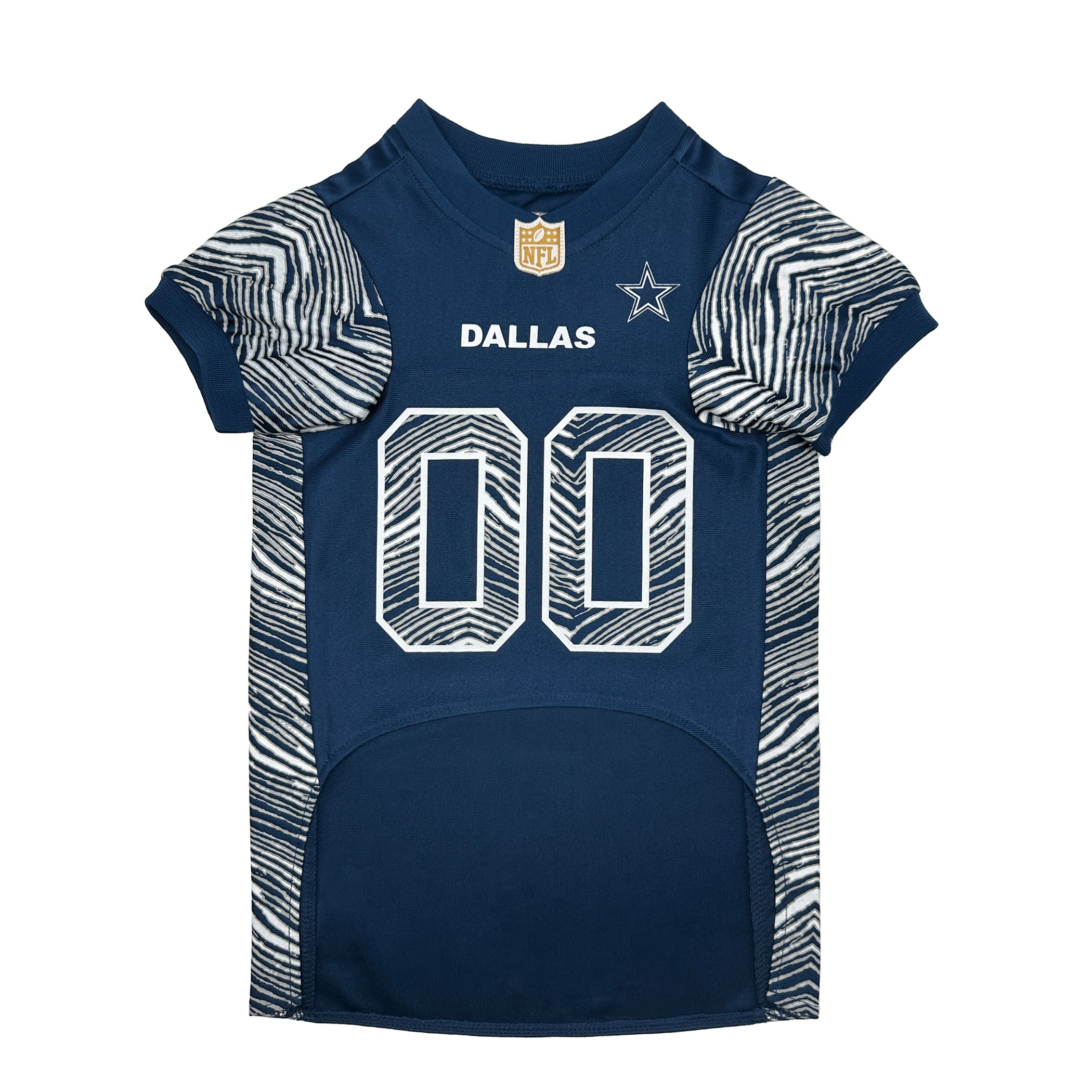 Dallas Cowboys Zubaz Pet Jersey Image 1