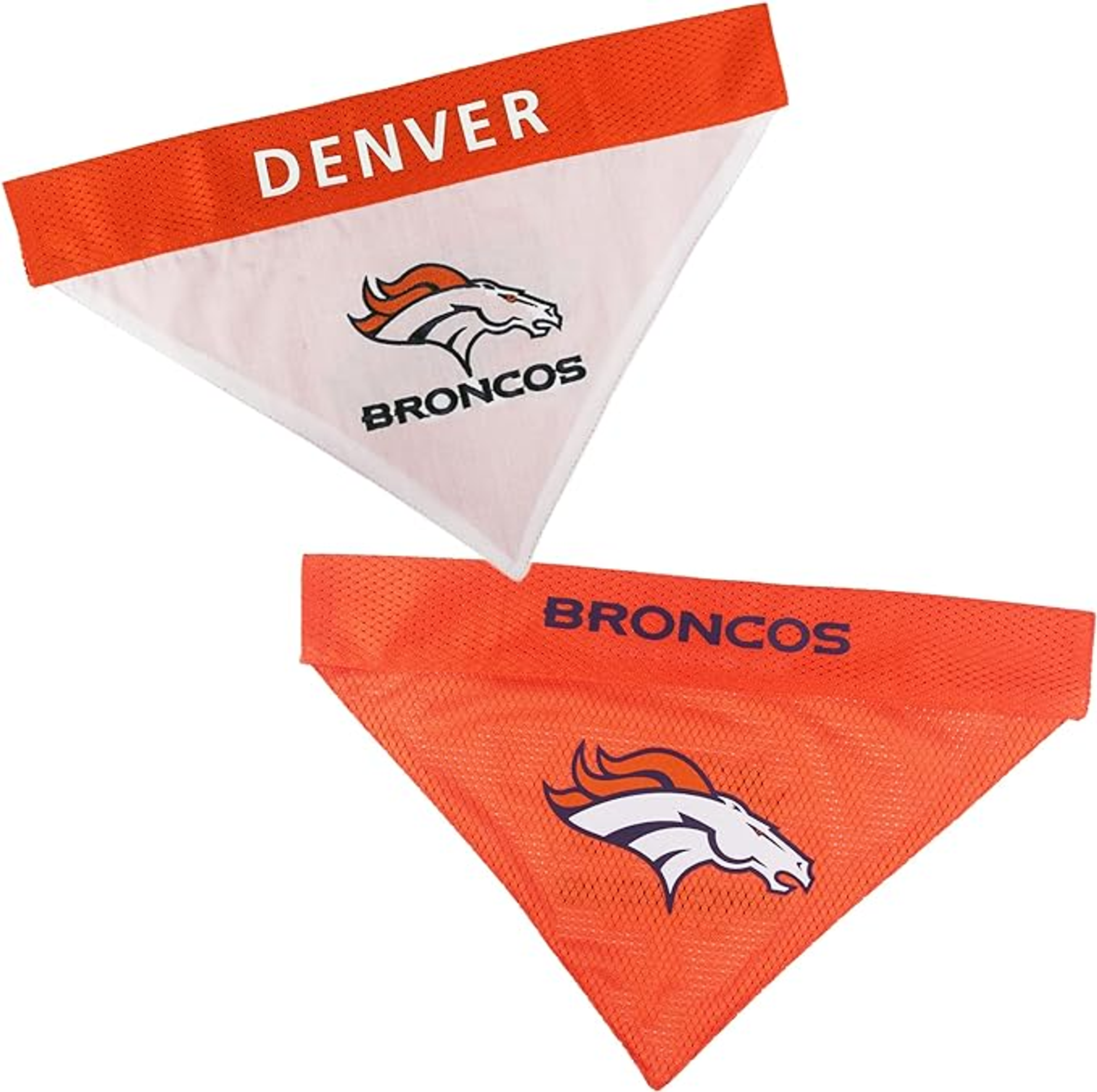 Denver Broncos Reversible Bandana Image 1