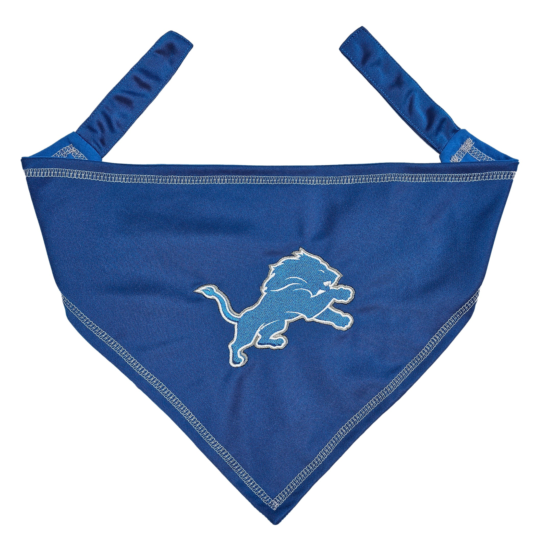 Detroit Lions Tie Around Bandana Image 1