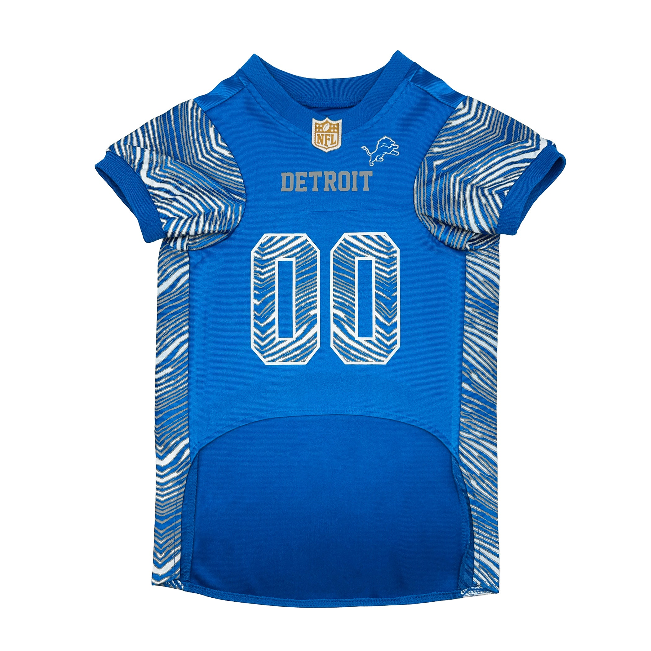 Detroit Lions Zubaz Pet Jersey Image 1
