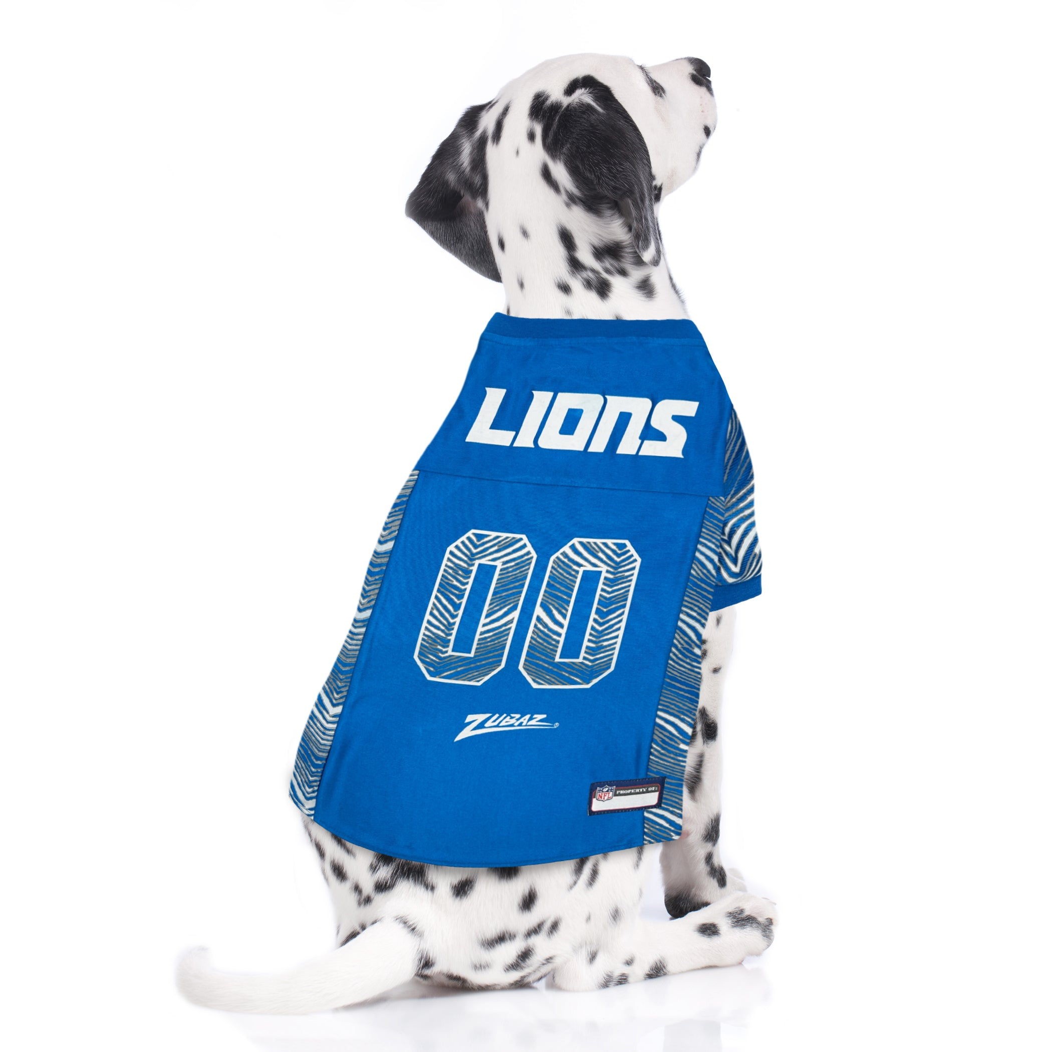 Detroit Lions Zubaz Pet Jersey Image 1
