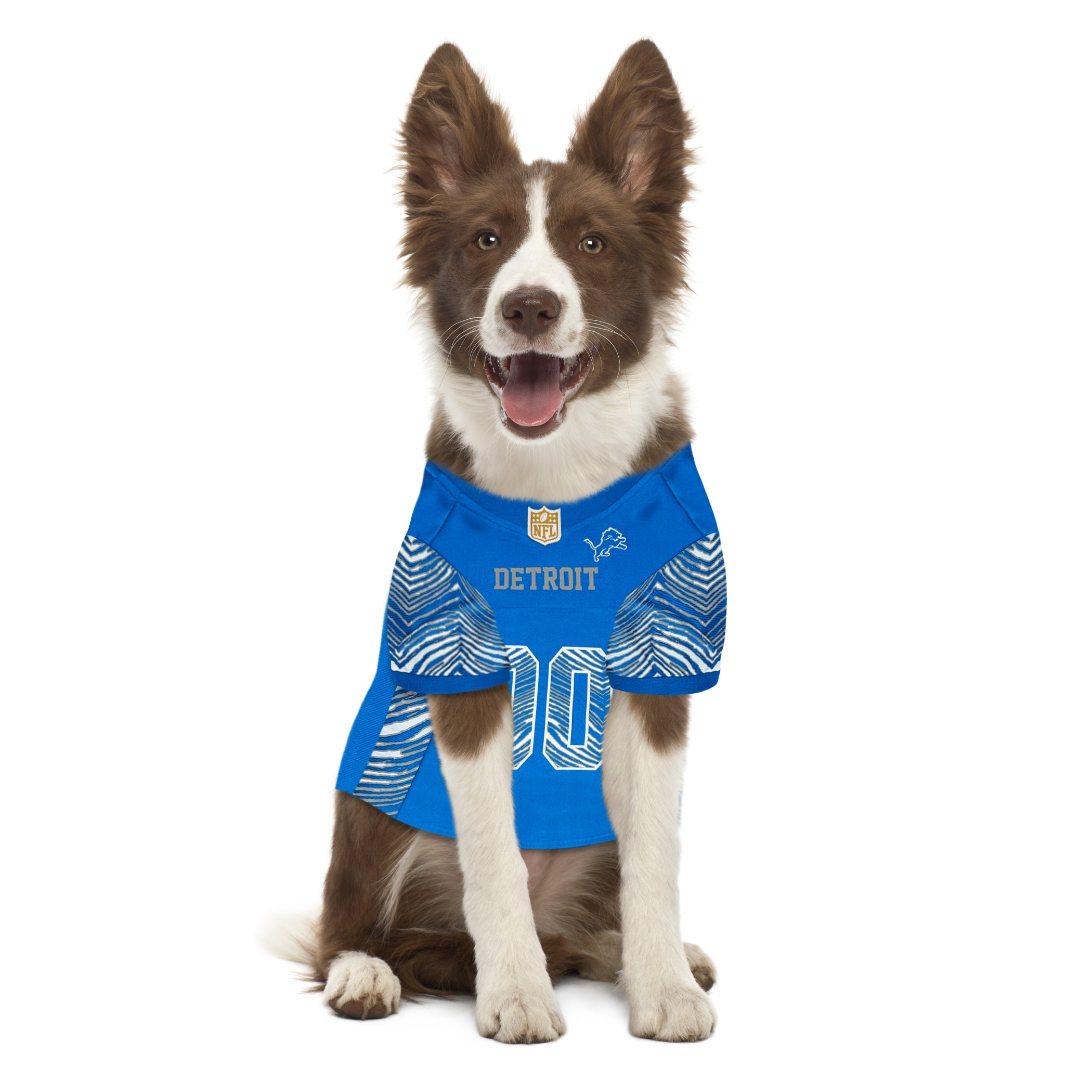 Detroit Lions Zubaz Pet Jersey Image 1